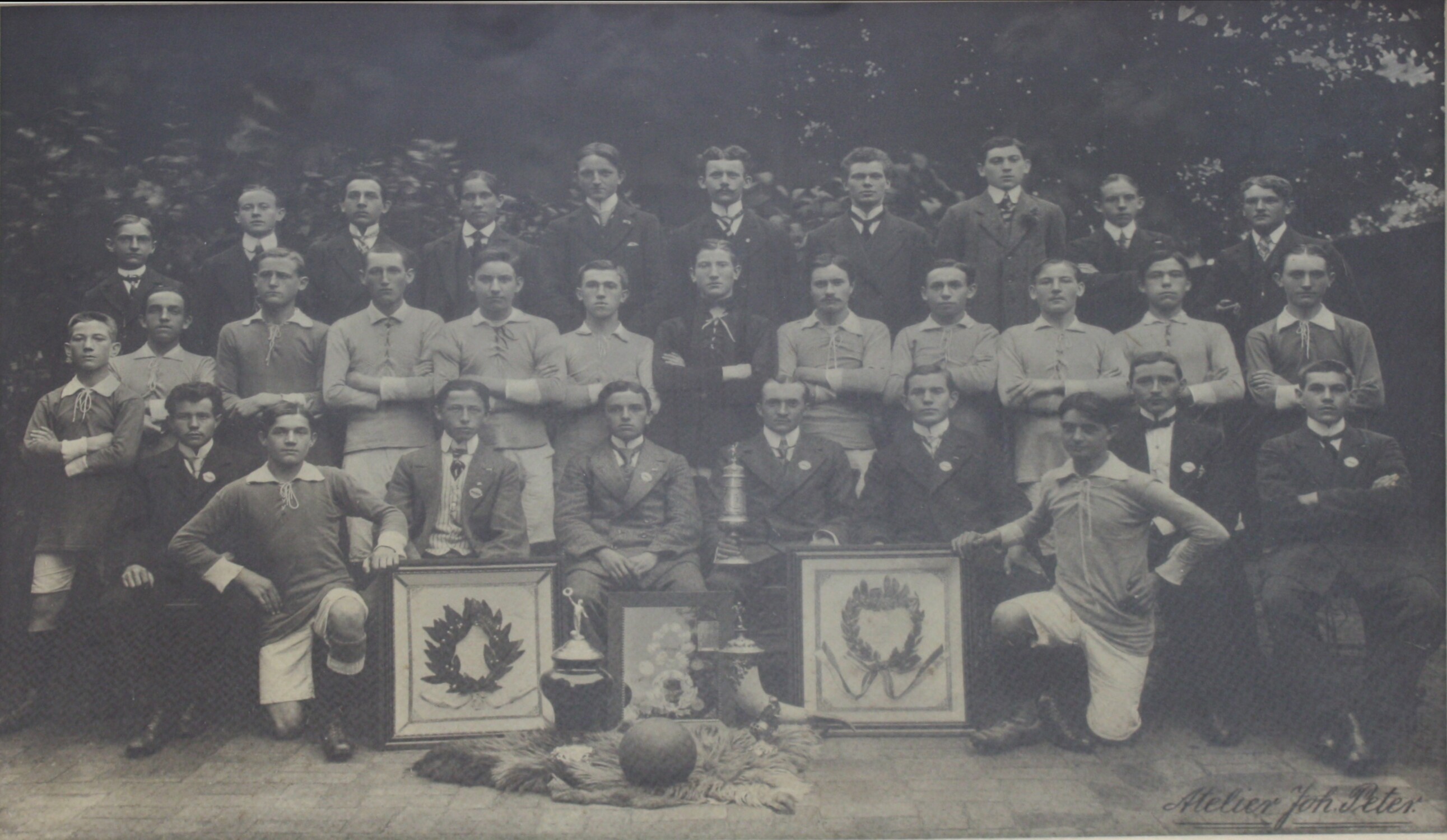 Fotografie: "Fußballklub "Vorwärts" Gronau 1913 (Drilandmuseum CC BY-NC-SA)