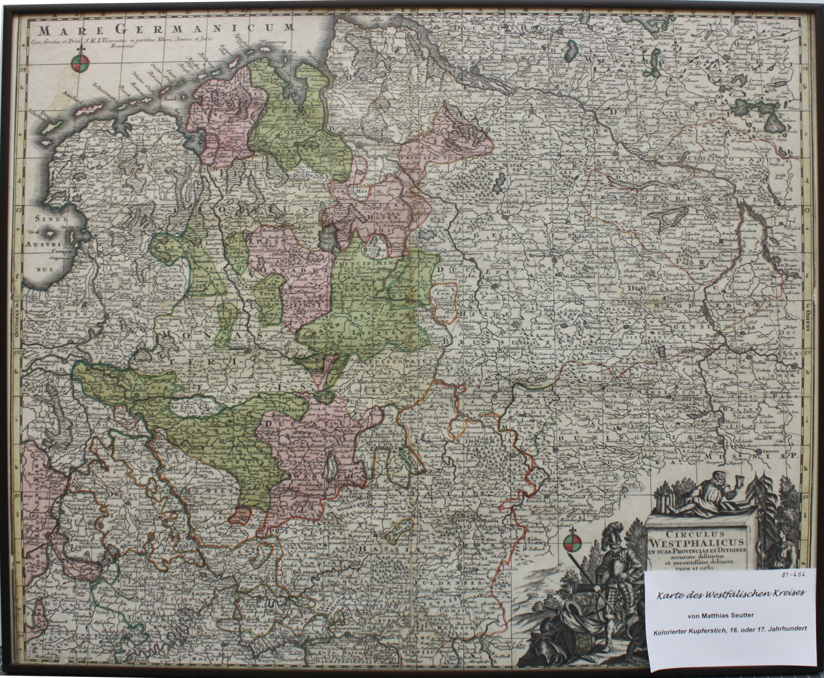 Landkarte: Karte des Westfälischen Kreises (Drilandmuseum CC BY-NC-SA)