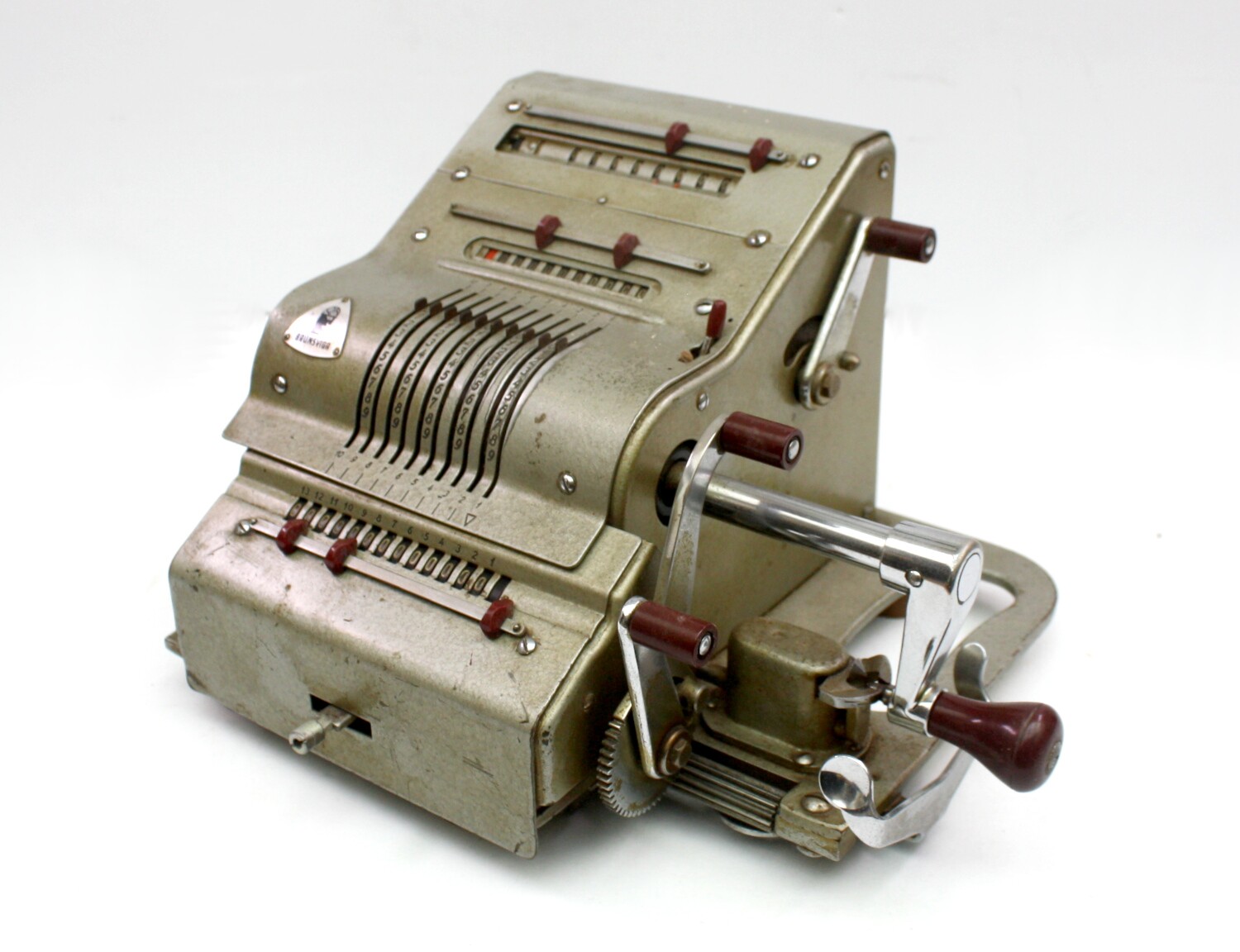Mechanische Rechenmaschine 13 RK (Drilandmuseum CC BY-NC-SA)