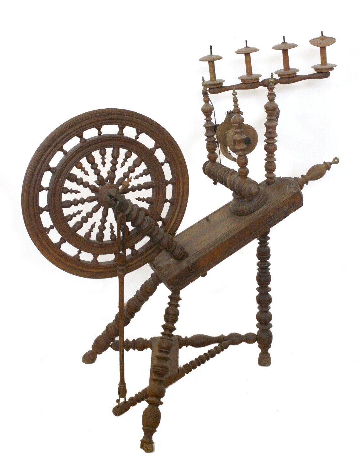 Spinnrad ( sog. Ziege) (Drilandmuseum CC BY-NC-SA)