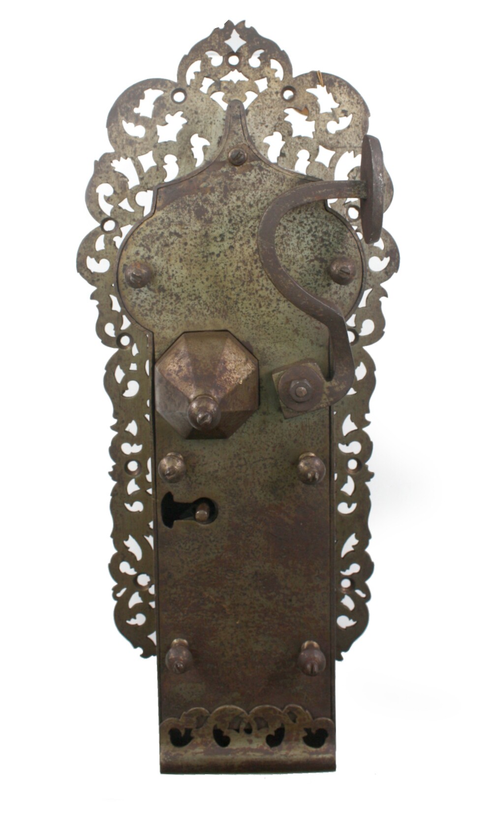 Türschloss mit Schlüssel (Drilandmuseum CC BY-NC-SA)