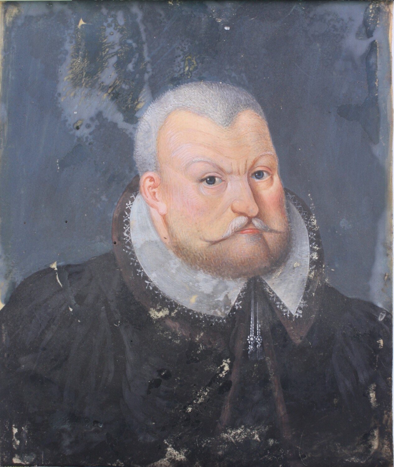 Aquarell: Porträt eines Herren (Drilandmuseum CC BY-NC-SA)