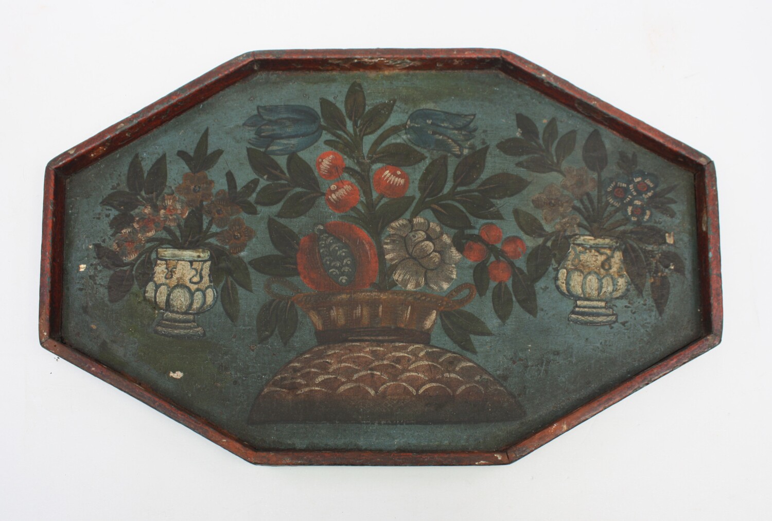 Bemaltes Tablett (Drilandmuseum CC BY-NC-SA)