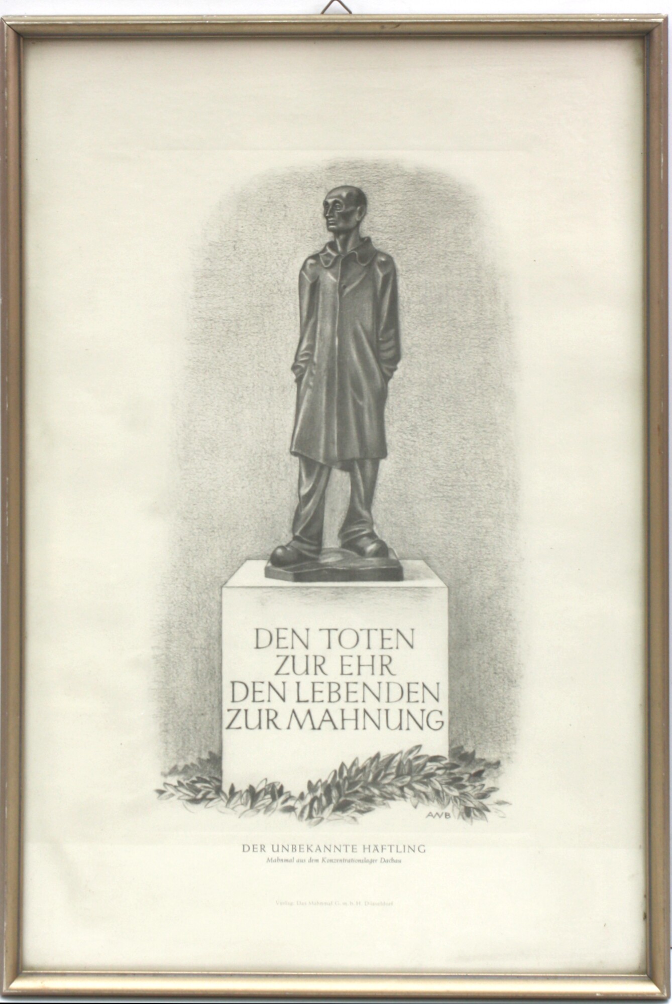 Wandbild: "Der unbekannte Häftling" (Drilandmuseum CC BY-NC-SA)