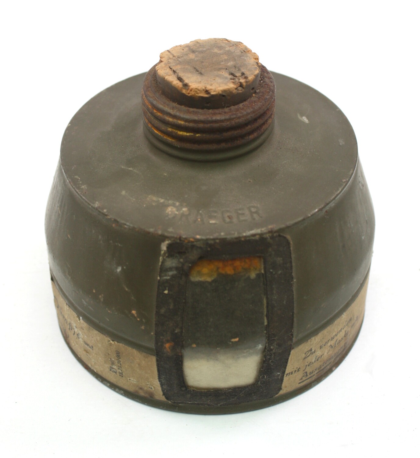 Gasmaskenfilter (Drilandmuseum CC BY-NC-SA)