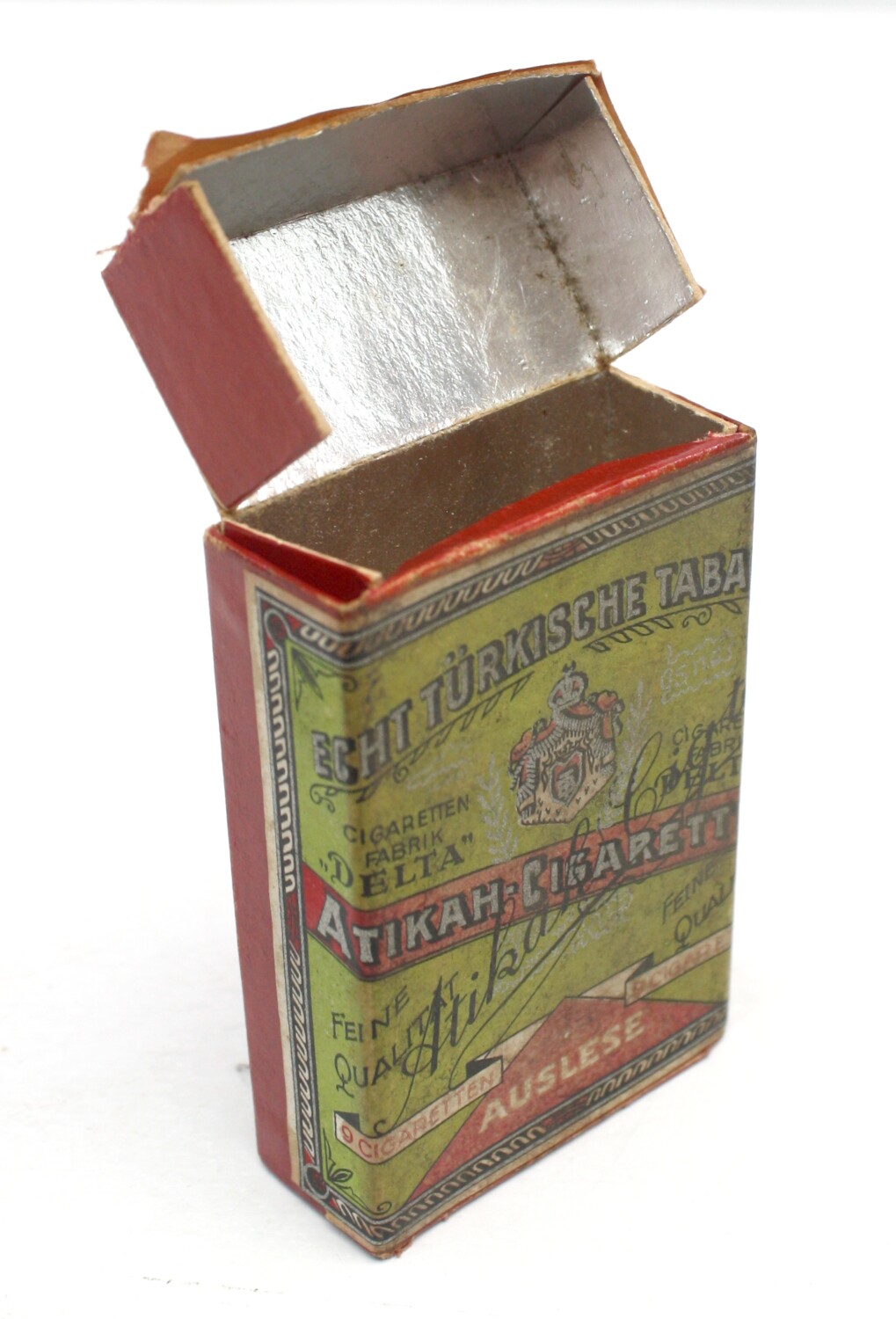 Zigarettenschachtel: Atikah Cigaretten (Drilandmuseum CC BY-NC-SA)