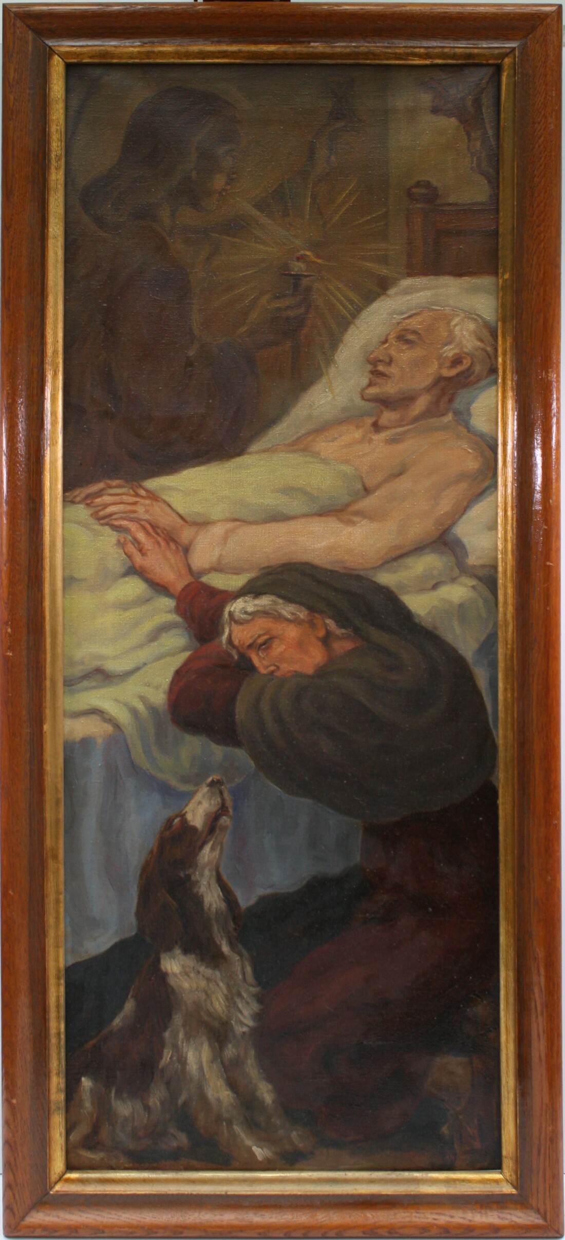 Gemälde: "Tod" (Serie Lebensalter) (Drilandmuseum CC BY-NC-SA)