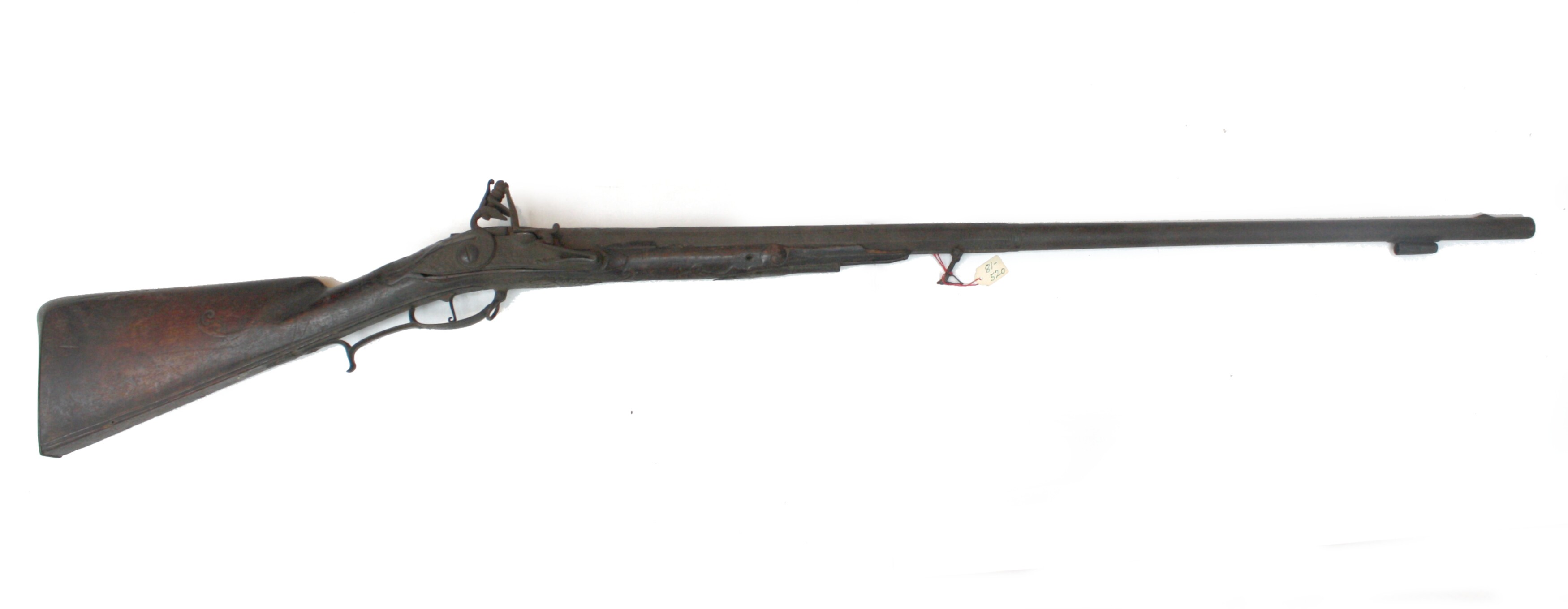 Steinschlossgewehr für die Jagd (Drilandmuseum CC BY-NC-SA)
