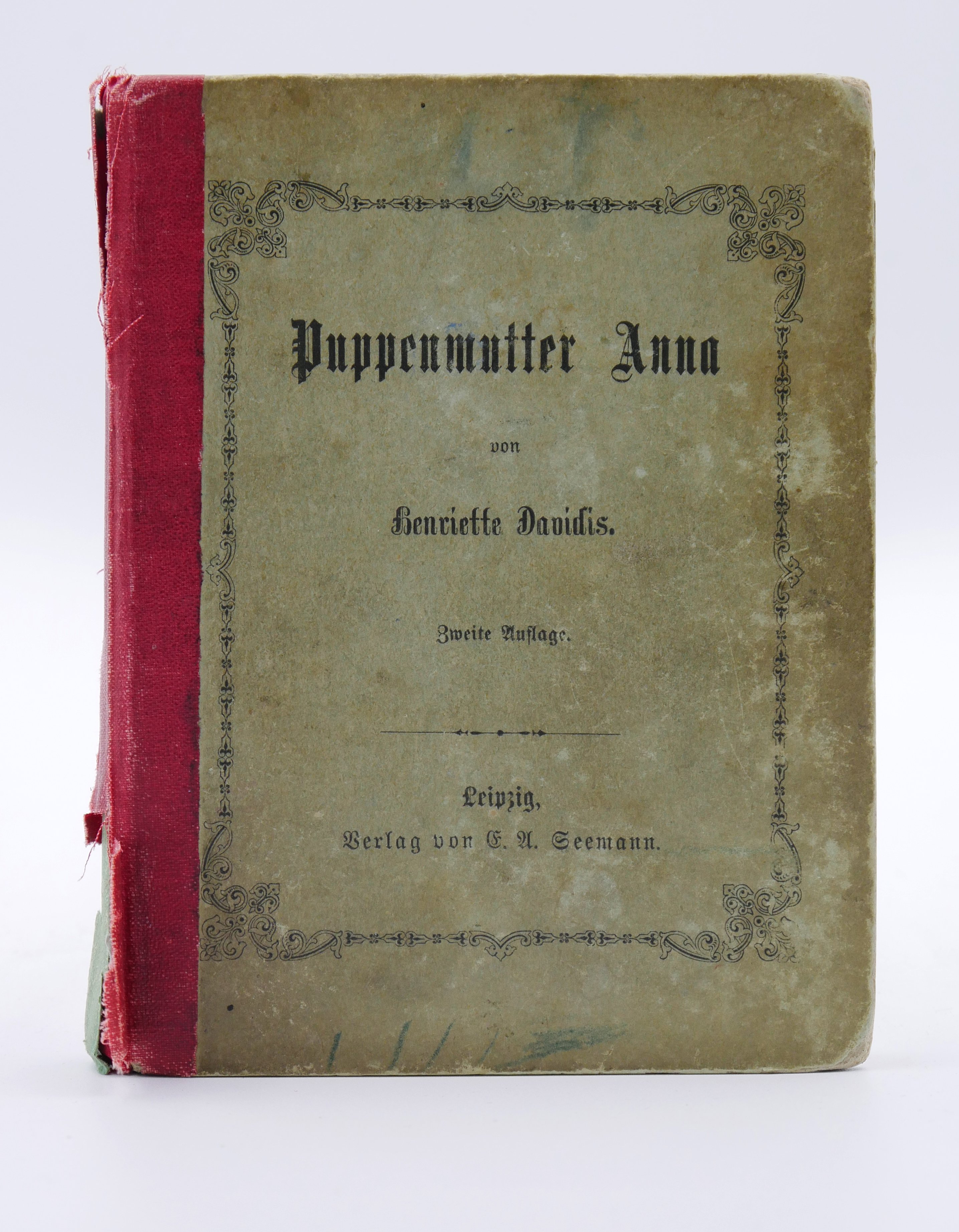 Kinderbuch: Henriette Davidis: "Puppenmutter Anna" (1868) (Deutsches Kochbuchmuseum CC BY-NC-SA)