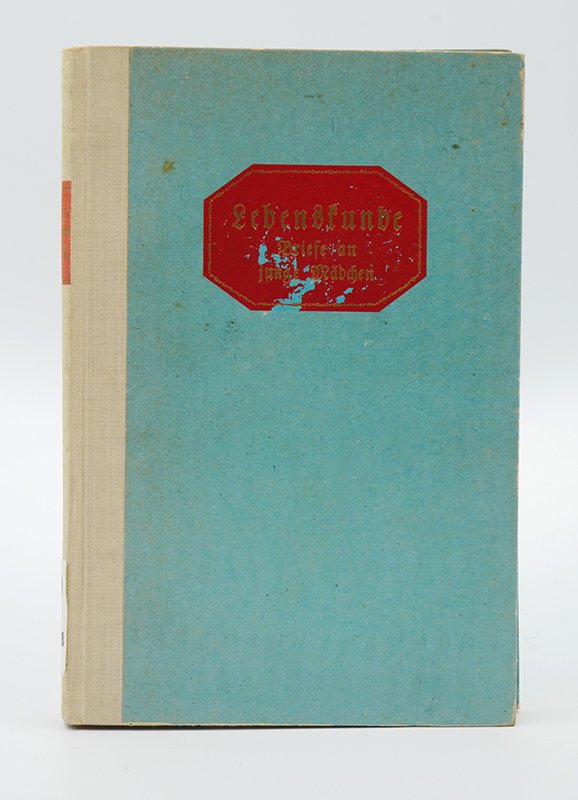 Mädchenbuch: Marie Cauer: "Lebenskunde" (1922) (Deutsches Kochbuchmuseum CC BY-NC-SA)
