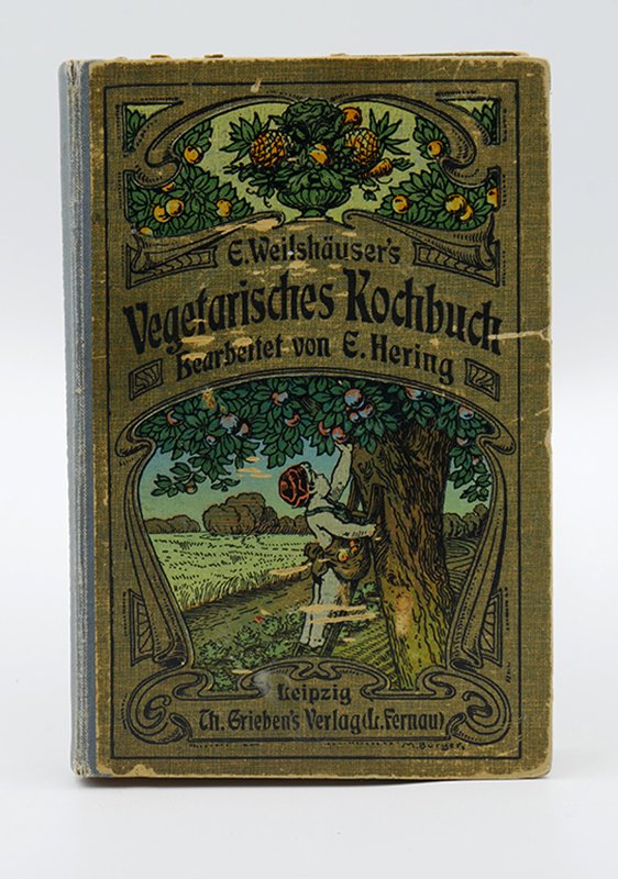 Kochbuch: E. Weilshäuser: "Illustriertes Vegetarisches Kochbuch" (1910) (Deutsches Kochbuchmuseum CC BY-NC-SA)