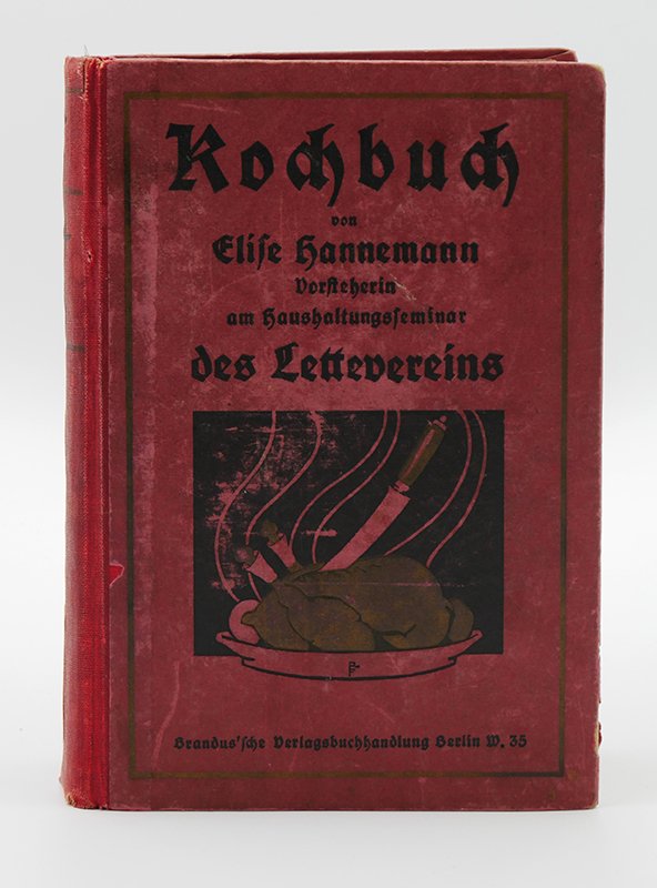 Kochbuch: Elise Hannemann: "Kochbuch" (1919) (Deutsches Kochbuchmuseum CC BY-NC-SA)