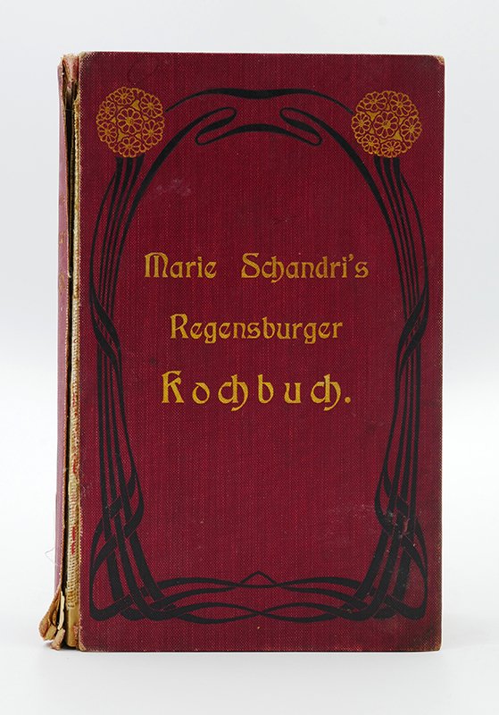 Kochbuch: Auguste Eser: "Marie Schandri's berühmtes Regensburger Kochbuch" (1905) (Deutsches Kochbuchmuseum CC BY-NC-SA)