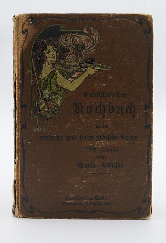 Kochbuch: Marie Elsasser: "Ausführliches Kochbuch für die einfache und feine jüdische Küche" (1901) (Deutsches Kochbuchmuseum CC BY-NC-SA)