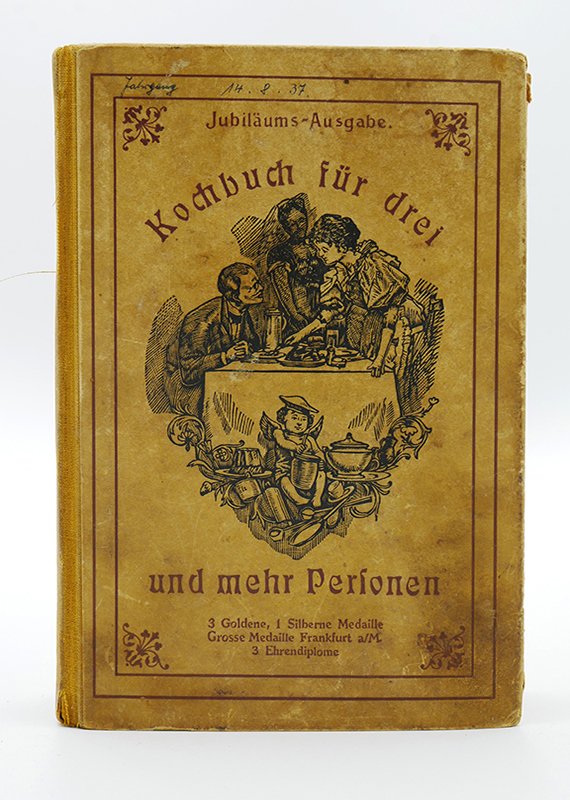 Kochbuch: H. Lamprecht: "Kochbuch für drei" (o. J.) (Deutsches Kochbuchmuseum CC BY-NC-SA)