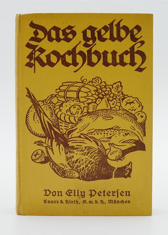 Kochbuch: Elly Petersen: "Das gelbe Kochbuch" (1937) (Deutsches Kochbuchmuseum CC BY-NC-SA)