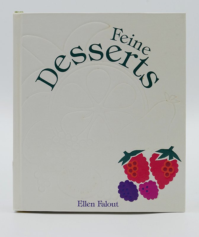 Kochbuch: Ellen Falout: "Feine Desserts" (o. J.) (Deutsches Kochbuchmuseum CC BY-NC-SA)