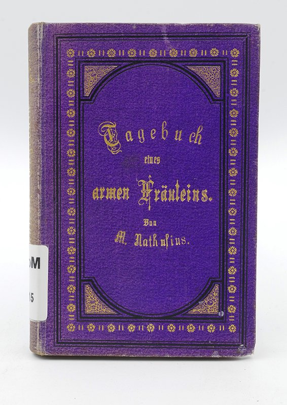 Buch: Marie Nathusius: "Tagebuch eines armen Fräuleins" (1876) (Deutsches Kochbuchmuseum CC BY-NC-SA)