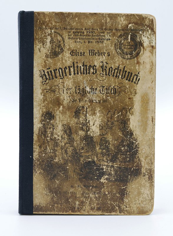 Kochbuch: Elise Agnes Laura Weber: "Bürgerliches Kochbuch" (1896) (Deutsches Kochbuchmuseum CC BY-NC-SA)