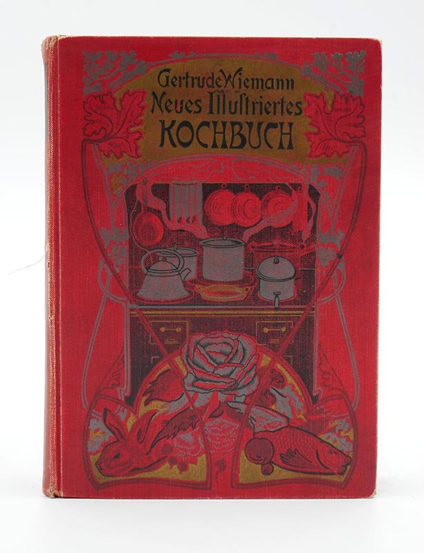 Kochbuch: Gertrude Wiemann: "Neues Illustriertes Kochbuch" (1902) (Deutsches Kochbuchmuseum CC BY-NC-SA)