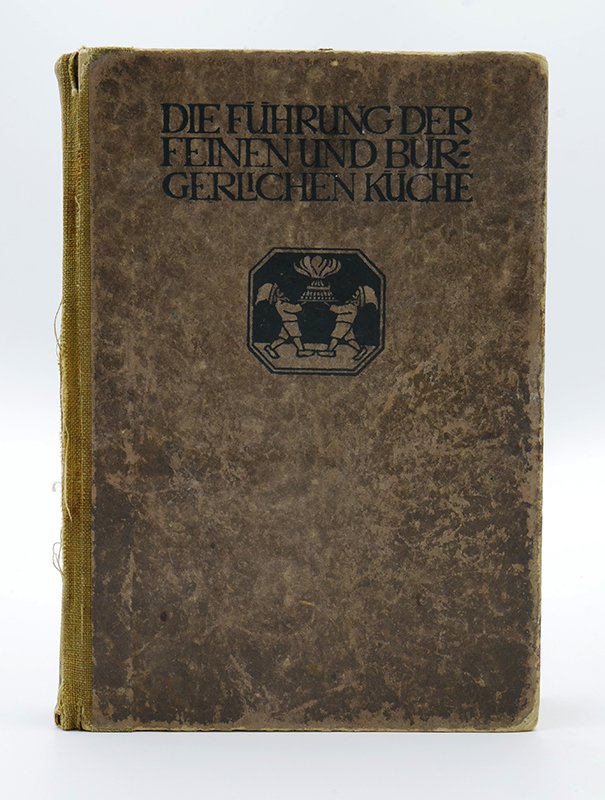 Kochbuch: S. M. Ridder: "Die Führung der feinen und bürgerlichen Küche" (1926) (Deutsches Kochbuchmuseum CC BY-NC-SA)