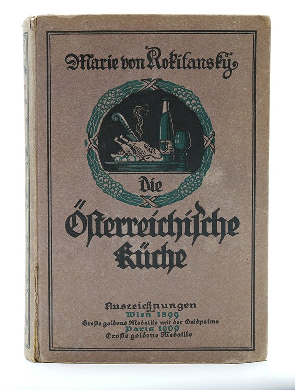 Kochbuch: Marie von Rokitansky: "Die österreichische Küche" (1923) (Deutsches Kochbuchmuseum CC BY-NC-SA)