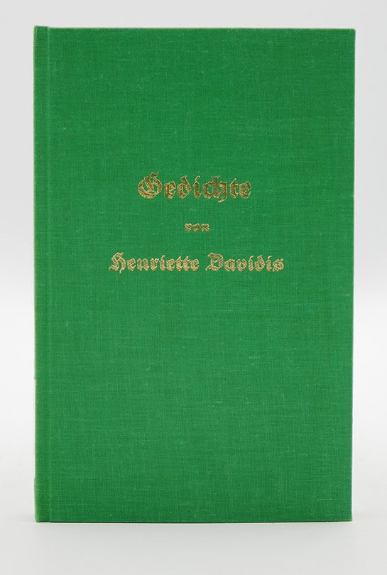 Nachdruck. Gedichtband: "Gedichte von Henriette Davidis" (o.J.) (Deutsches Kochbuchmuseum CC BY-NC-SA)