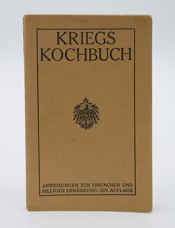 Kochbuch: H. Lübbert: "Kriegskochbuch" (1915) (Deutsches Kochbuchmuseum CC BY-NC-SA)