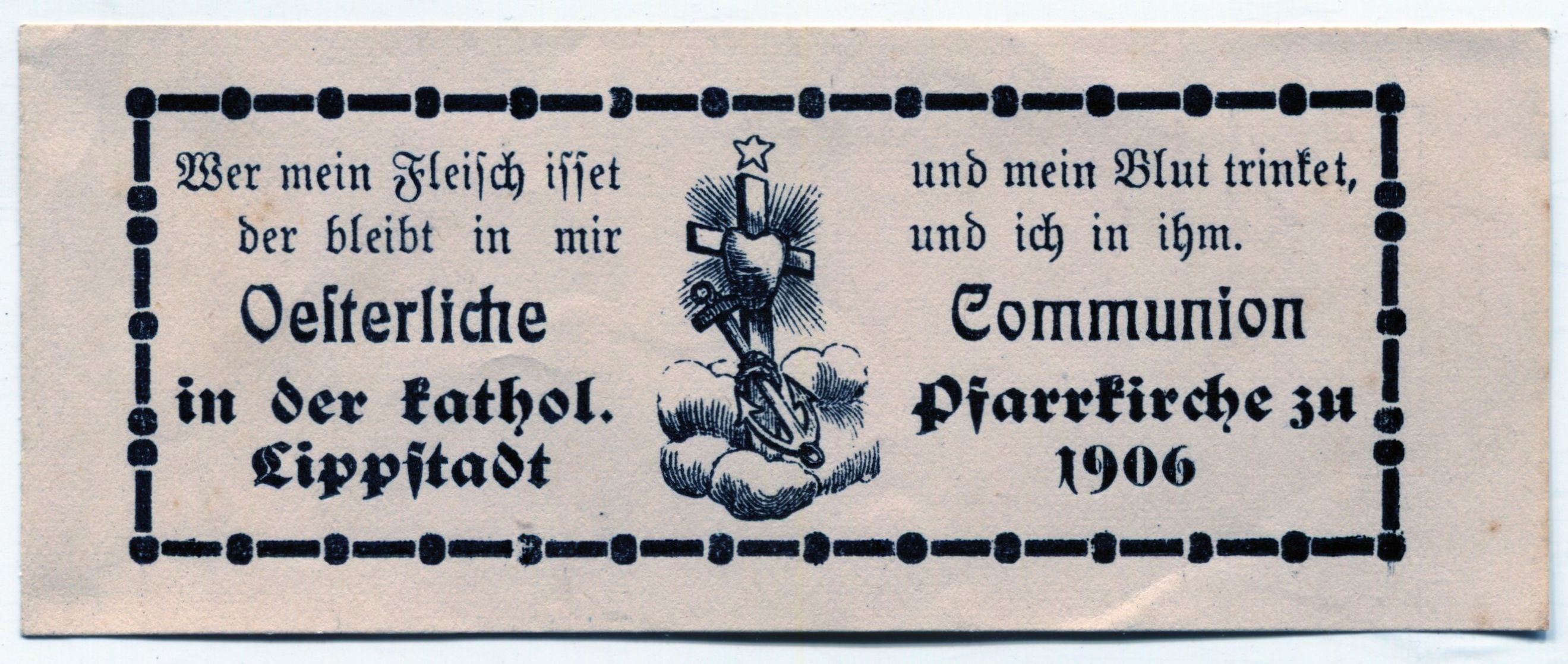 Österliche Communion Lippstadt 1906 (Stadtmuseum Lippstadt RR-F)
