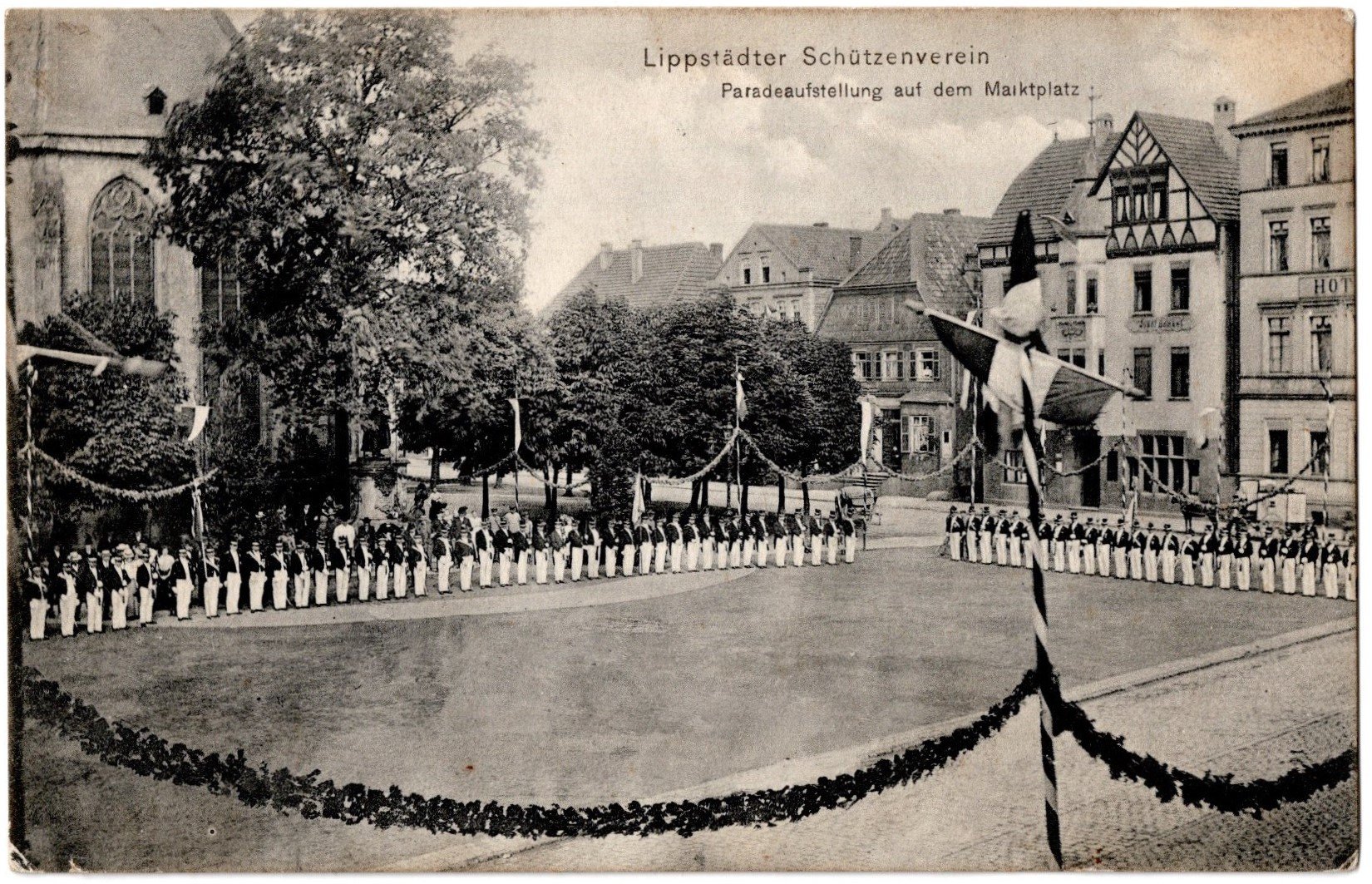 Foto Lippstädter Schützenfest 1913 (Stadtmuseum Lippstadt RR-F)