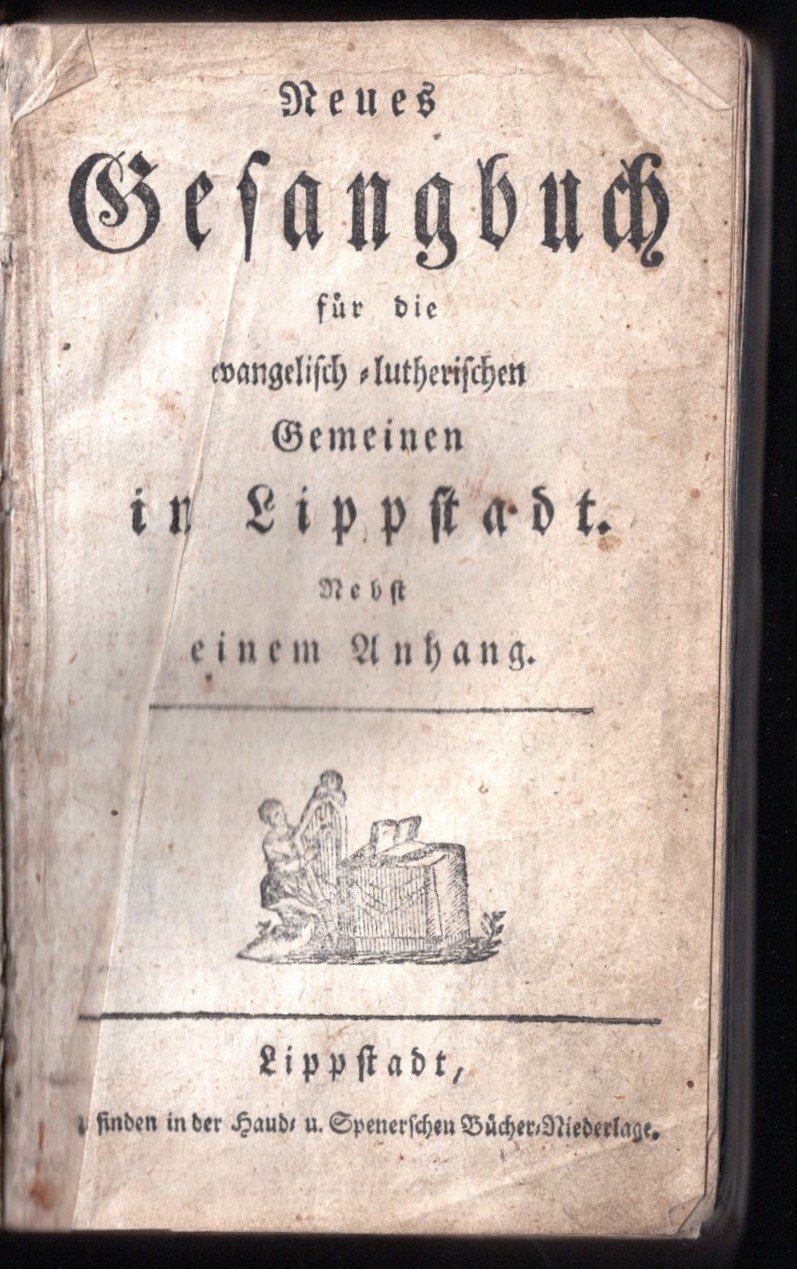 Neues Gesangbuch für die Evangelisch-lutherischen Gemeinen in Lippstadt (Stadtmuseum Lippstadt RR-F)