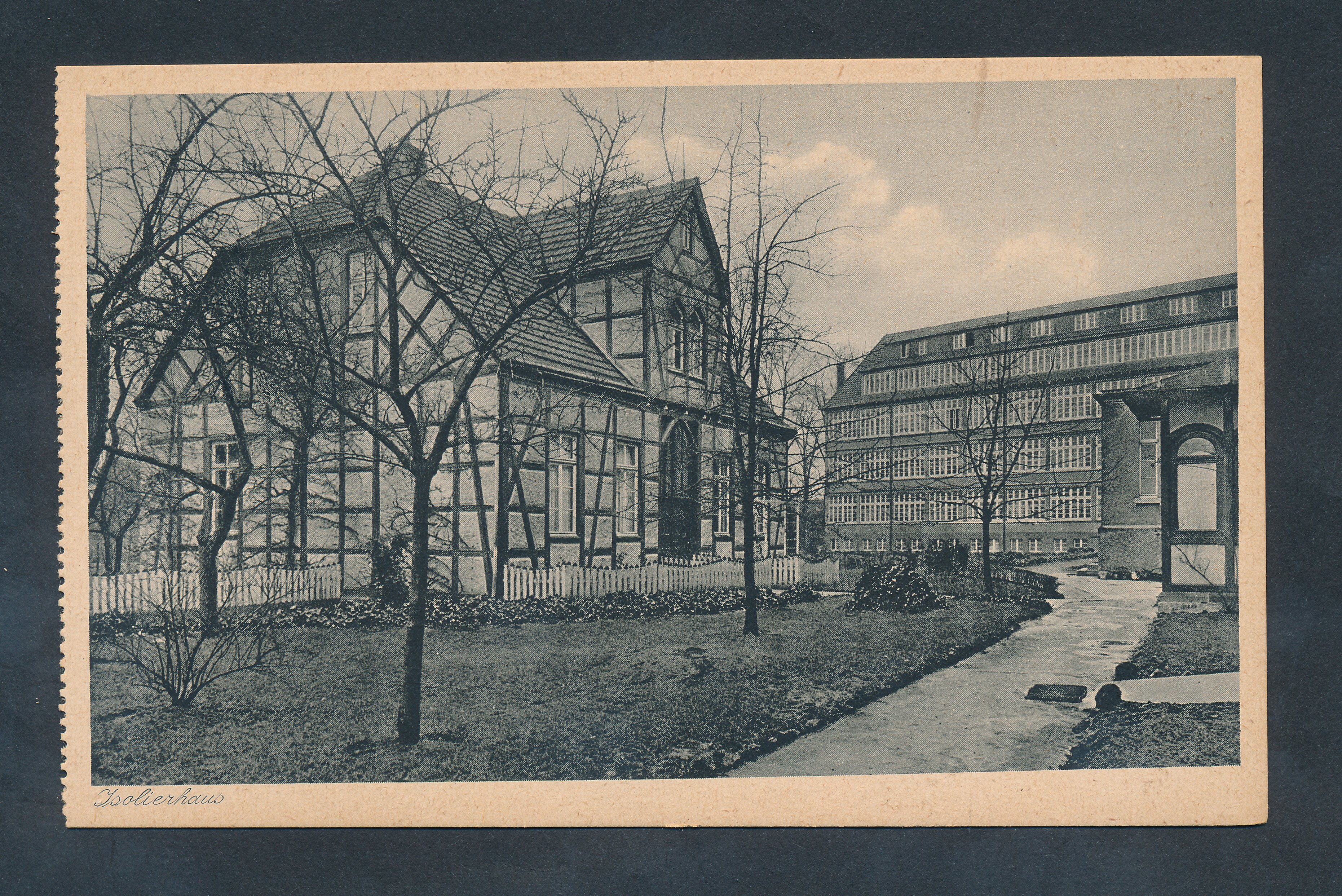 Ansichtskarte: Dreifaltigkeits - Hospital Lippstadt Isolierhaus (Stadtmuseum Lippstadt CC BY-NC-SA)