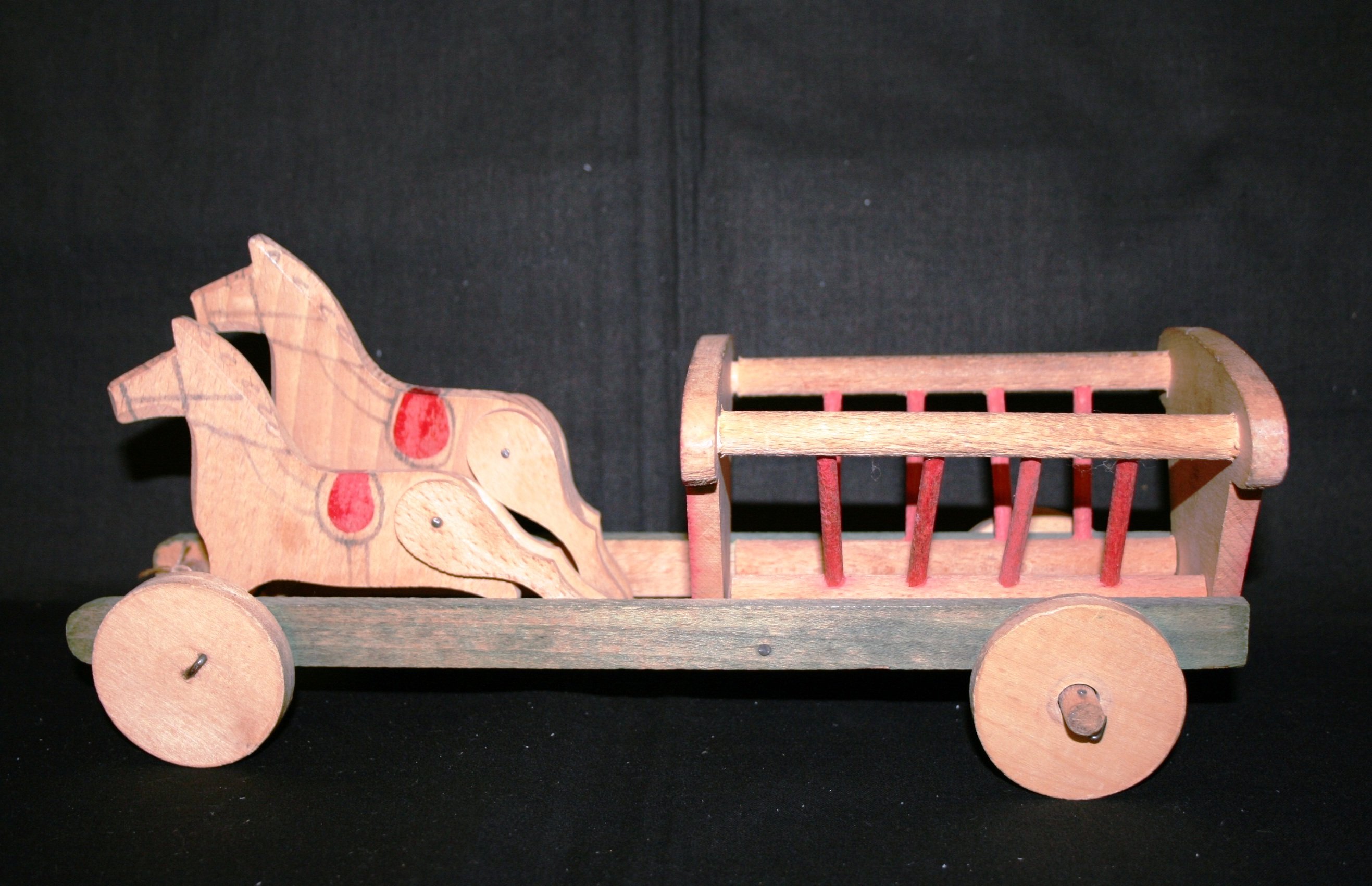 Spielzeugfuhrwerk: Leiterwagen (Stadtmuseum Lippstadt RR-F)