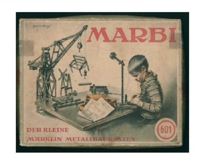 Metallbaukasten: Konstruktionsbaukasten Märklin (Stadtmuseum Lippstadt RR-F)