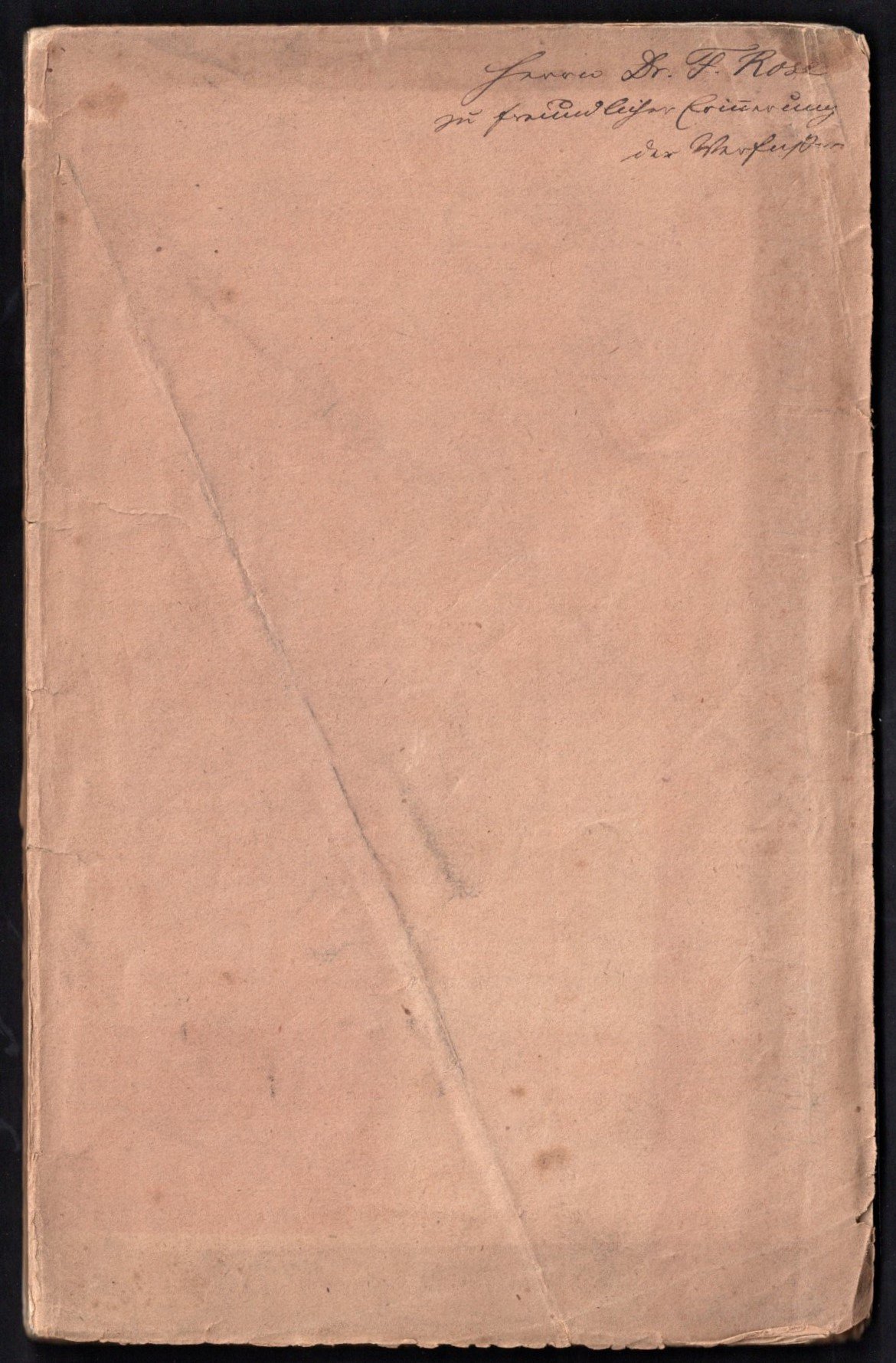 Broschüre: Anwendung der Darwinschen Lehre auf Bienen v. Hermann Müller 1872 (Stadtmuseum Lippstadt RR-F)