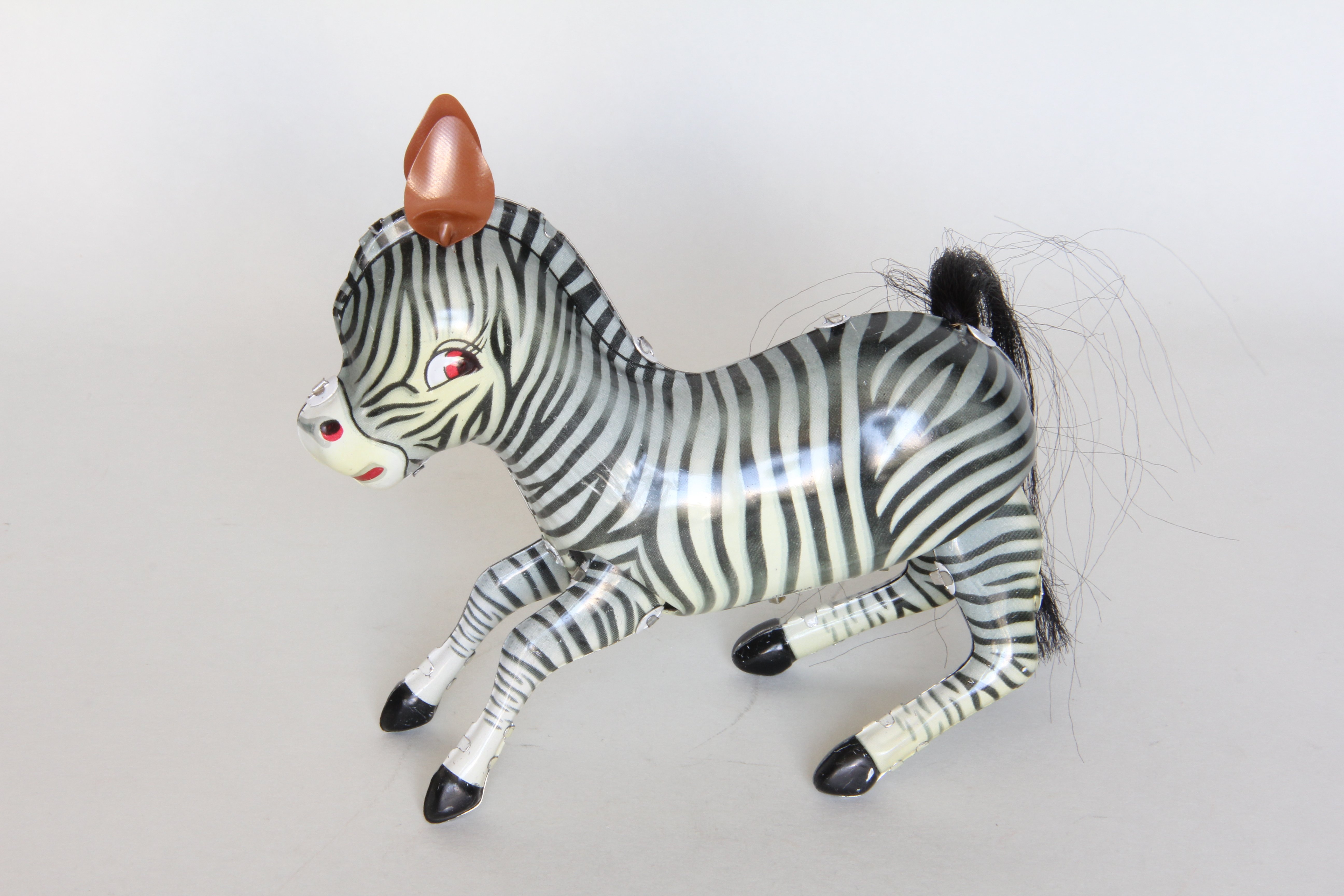 Aufziehspielzeug: Zebra (Stadtmuseum Lippstadt RR-F)