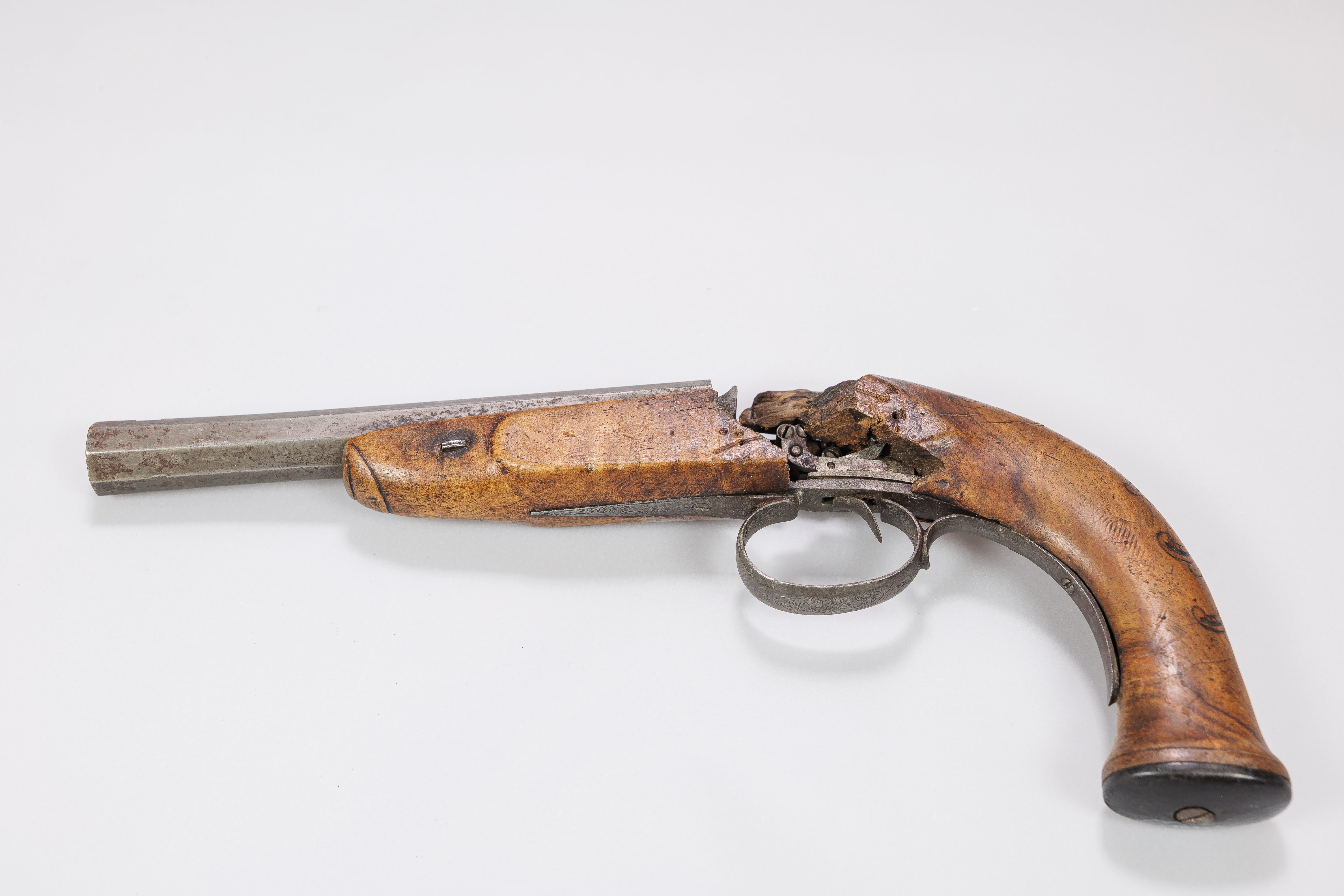 Pistole: Perkussionspistole (Stadtmuseum Lippstadt CC BY-NC-SA)