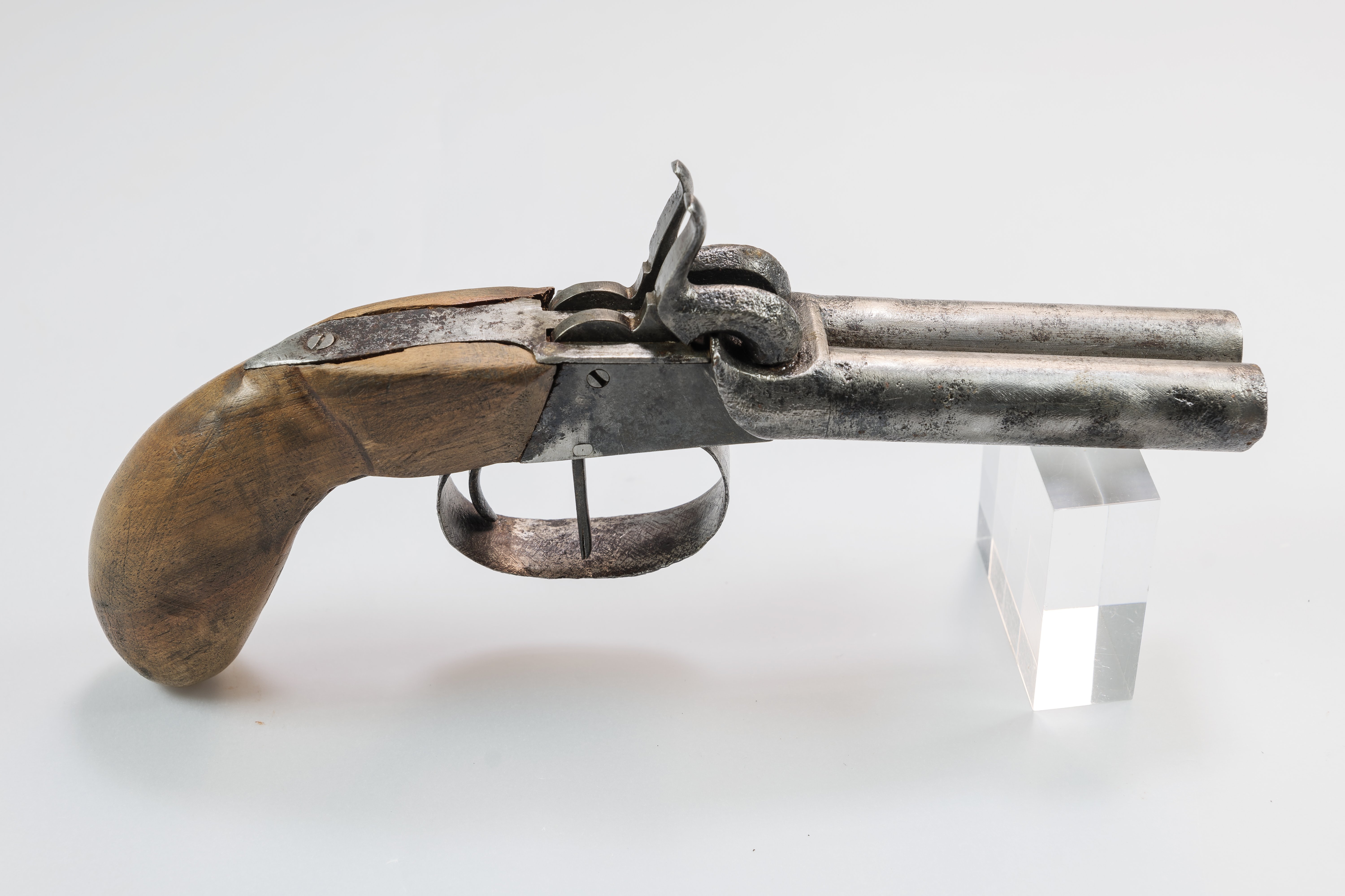 Pistole: Terzerol mit Perkussionsschloss (Stadtmuseum Lippstadt CC BY-NC-SA)