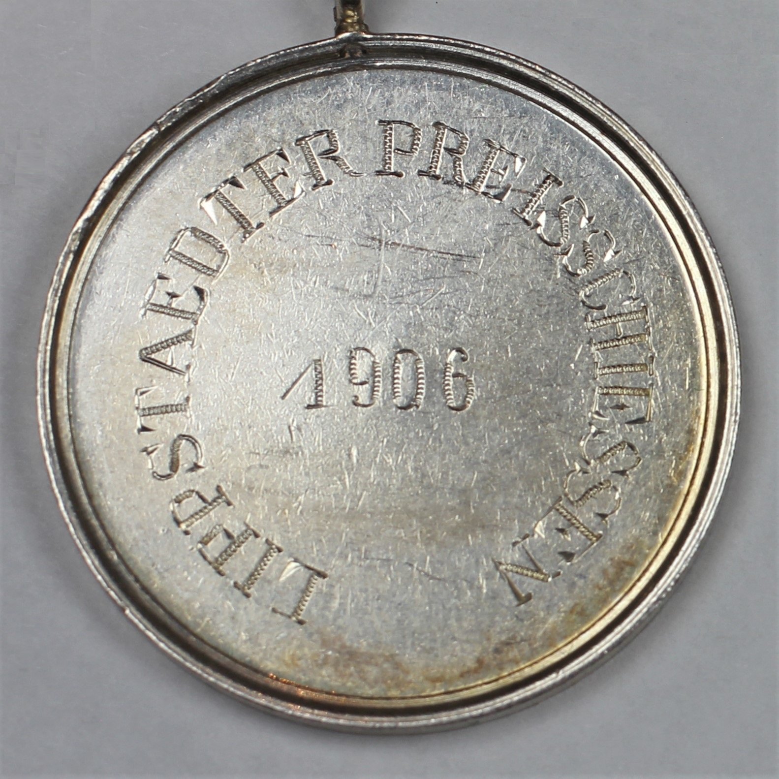 Medaille Preisschießen 1906 (Stadtmuseum Lippstadt CC BY-NC-ND)