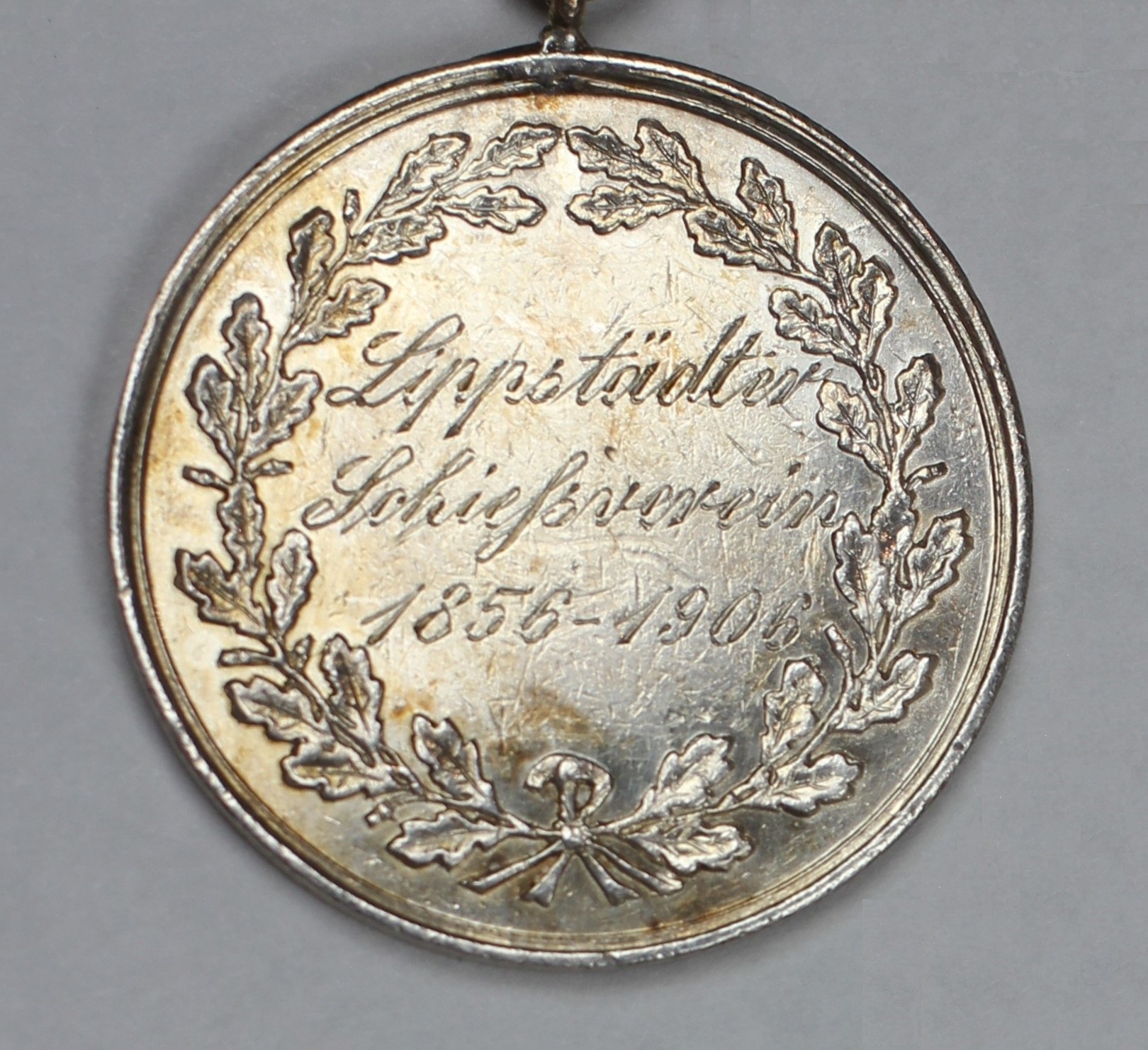 Schützenmedaille 1906 (Stadtmuseum Lippstadt CC BY-NC-ND)