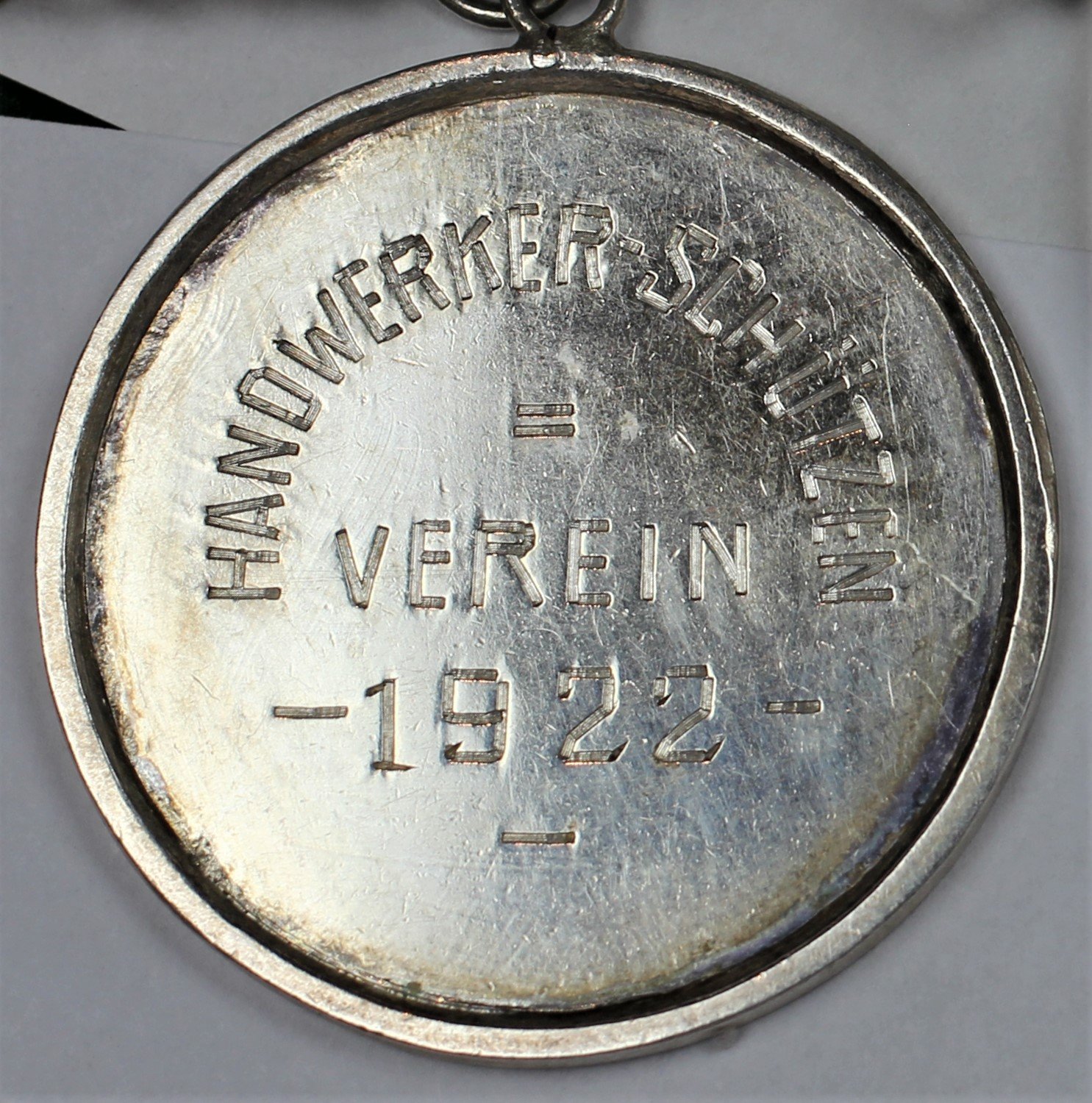 Schützenmedaille 1922 (Stadtmuseum Lippstadt CC BY-NC-ND)