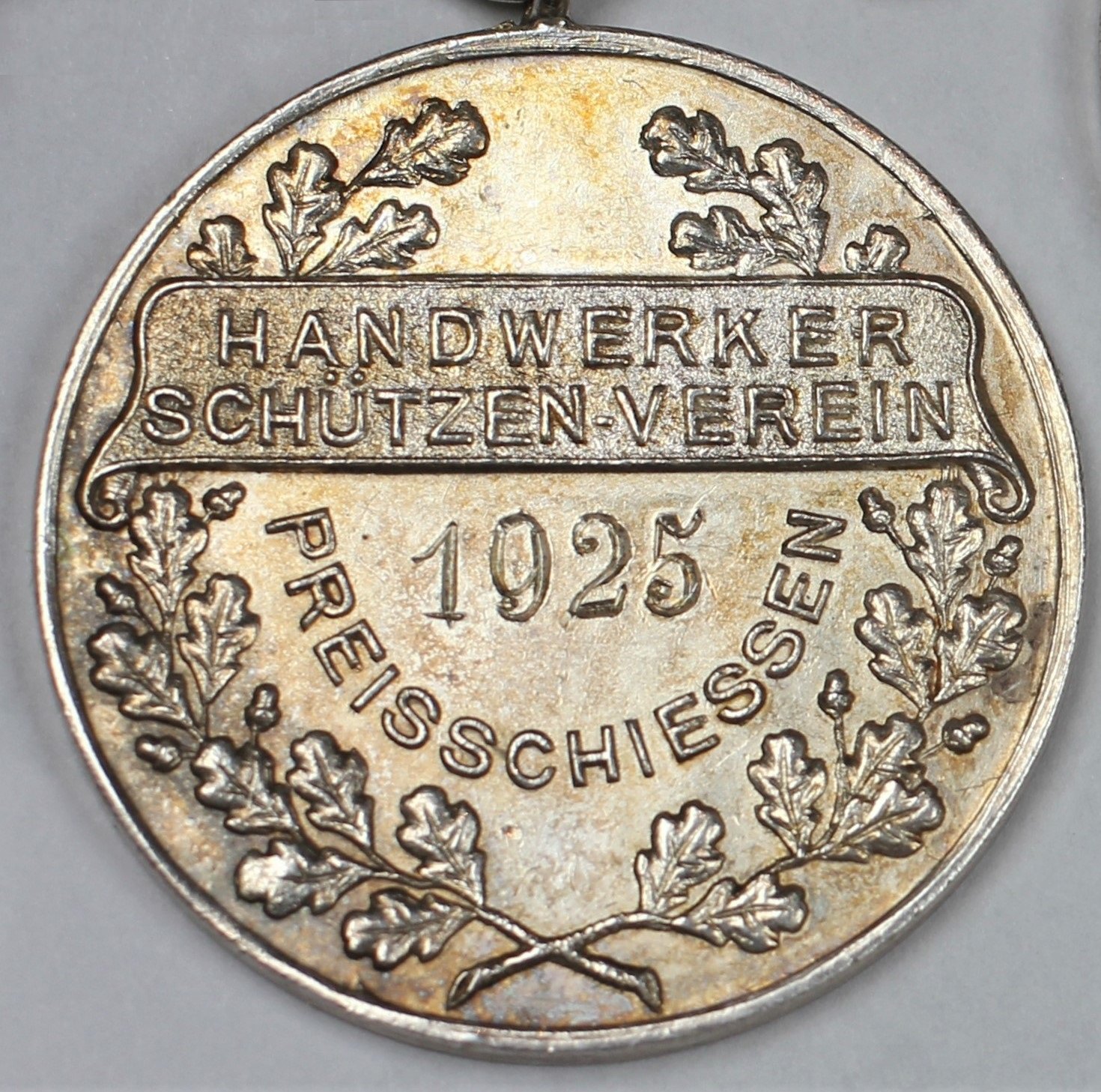 Medaille Preisschießen 1925 (Stadtmuseum Lippstadt CC BY-NC-ND)