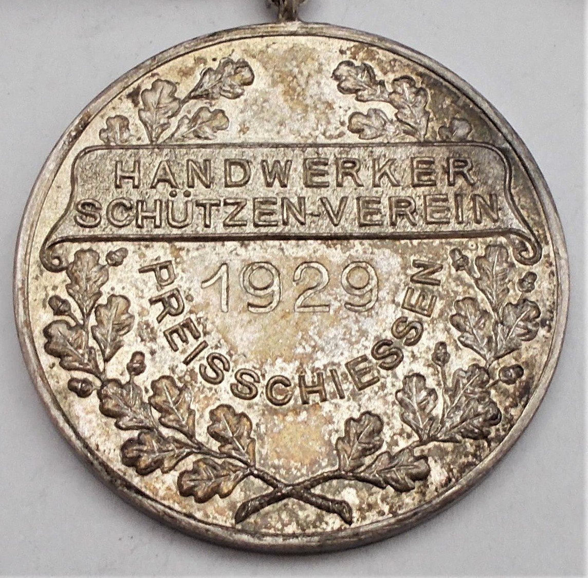 Medaille Preisschießen Handwerker Schützenverein 1929 (Stadtmuseum Lippstadt CC BY-NC-ND)