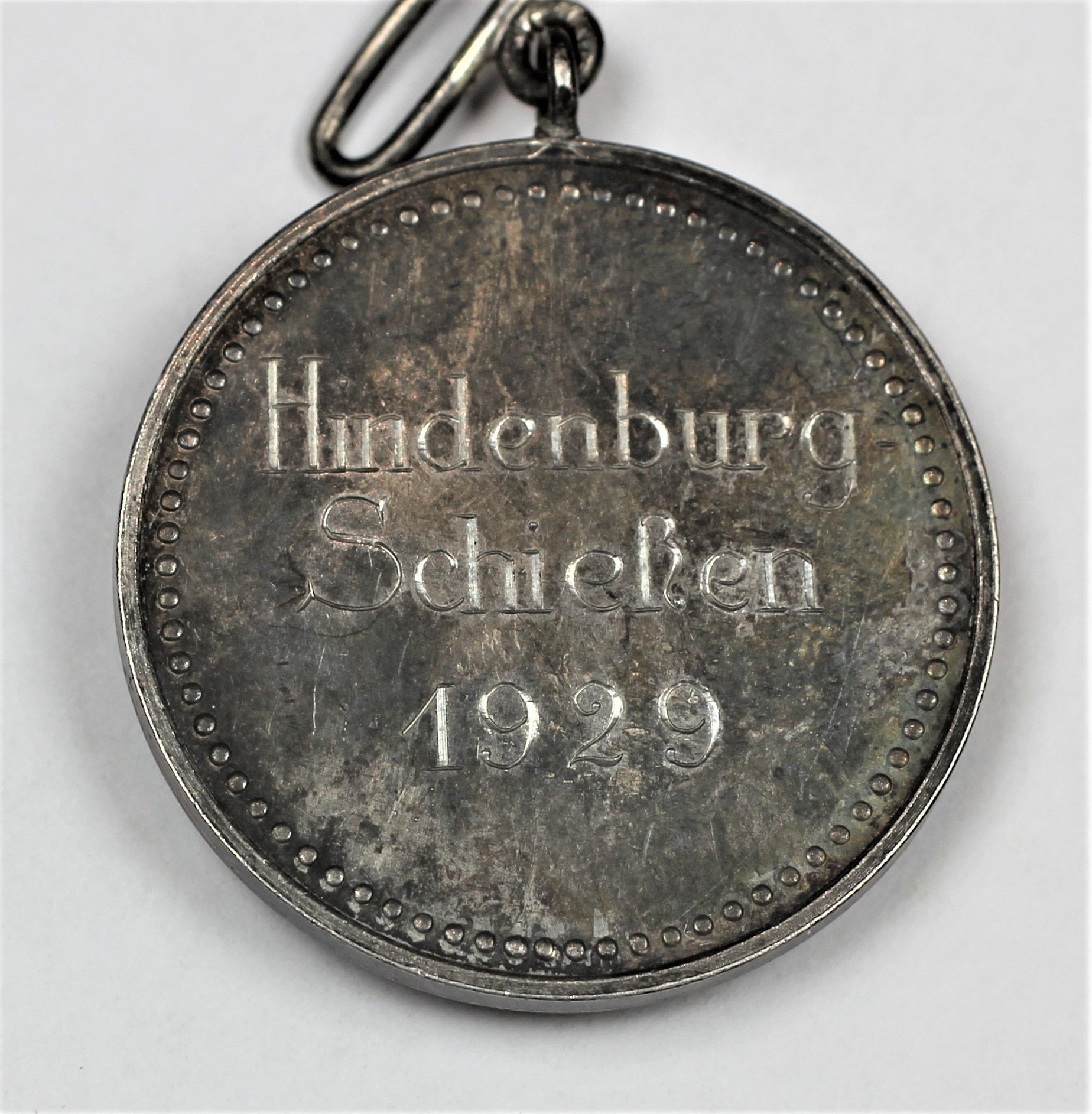 Medaille Hindenburg Schießen Lippstadt 1929 (Stadtmuseum Lippstadt CC BY-NC-ND)