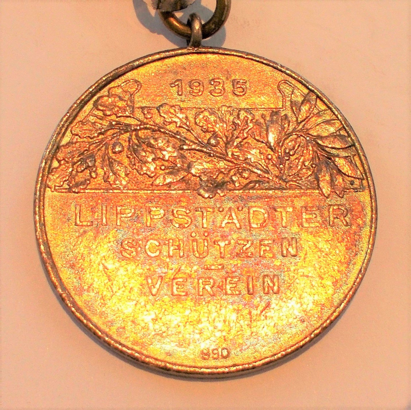 Medaille Lippstädter Schützeverein 1936 (Stadtmuseum Lippstadt CC BY-NC-ND)