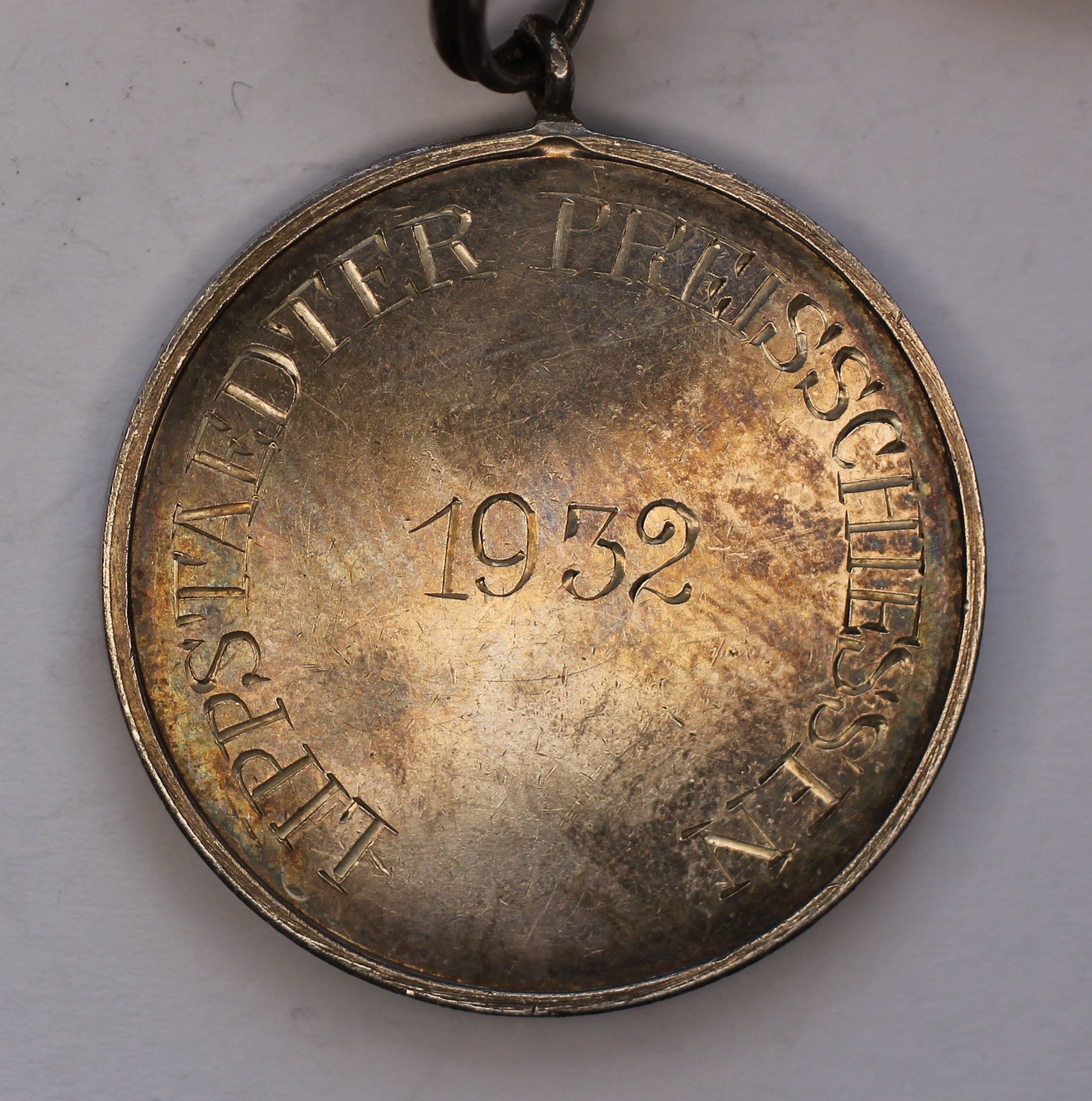 Medaille Lippstädter Preisschießen 1932 (Stadtmuseum Lippstadt CC BY-NC-ND)