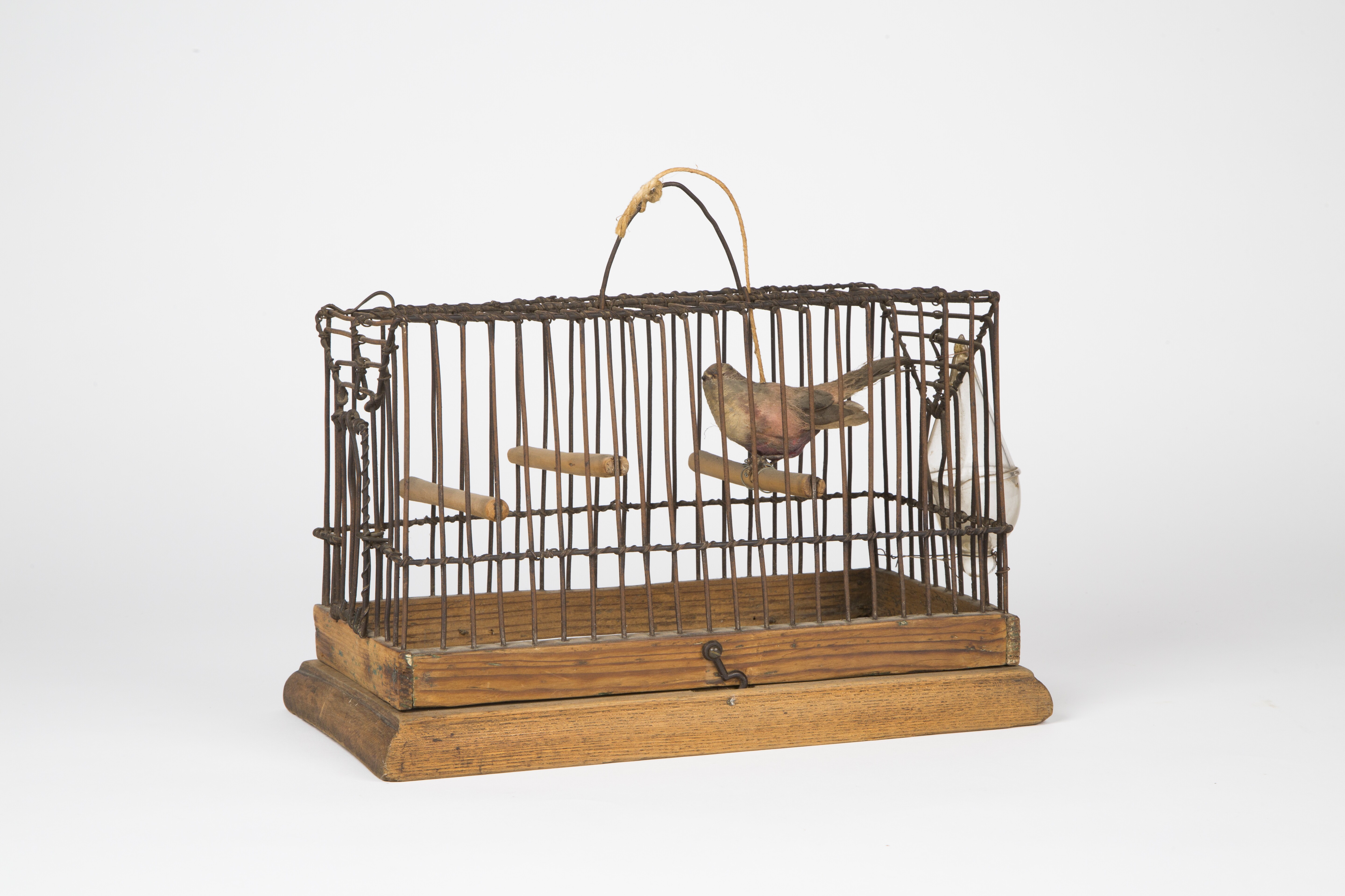 Vogelkäfig aus Holz (Stadtmuseum Lippstadt RR-F)