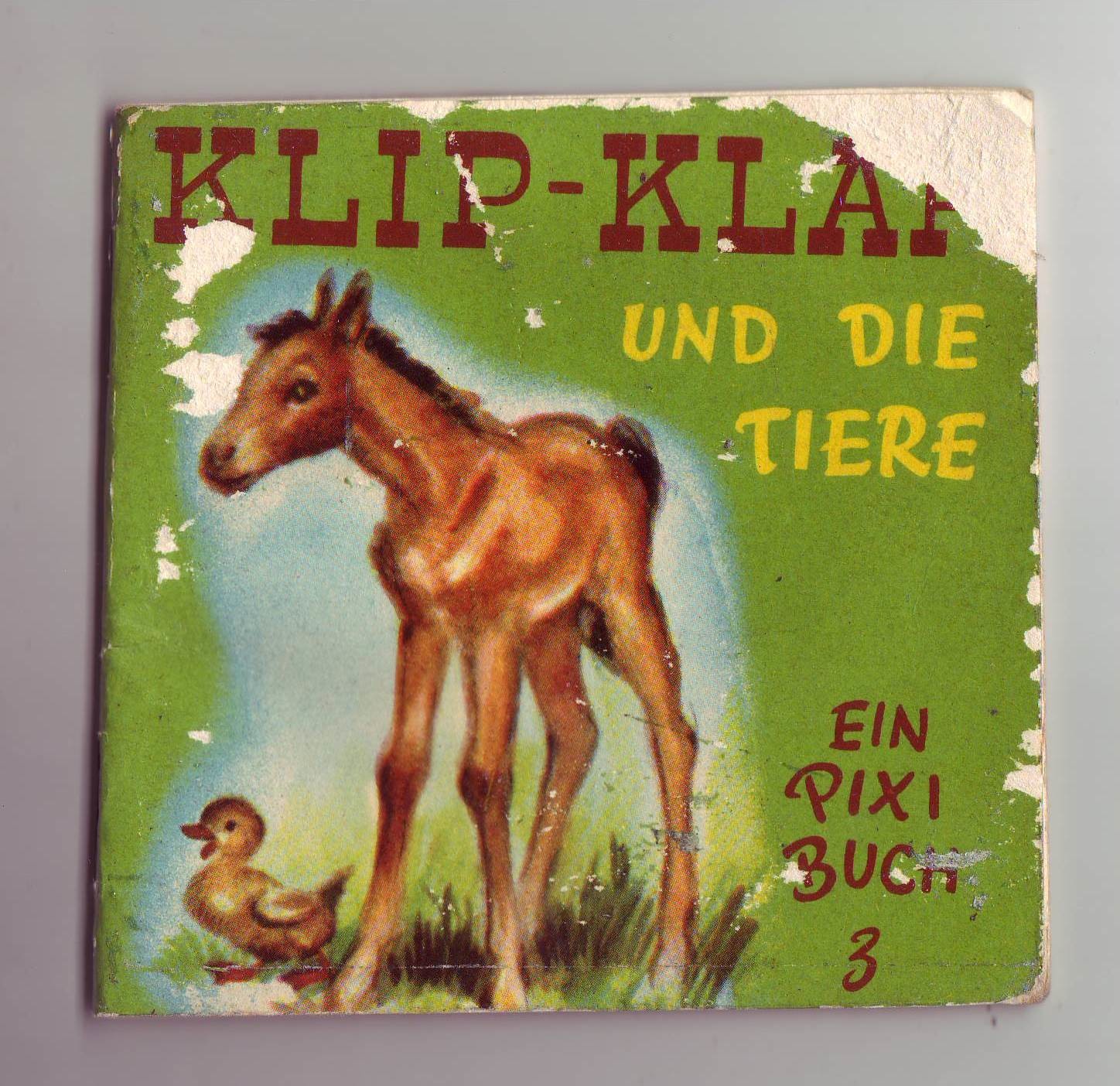 Pixi-Buch "Klip-Klap und die Tiere" (Stadtmuseum Lippstadt CC BY-NC-SA)