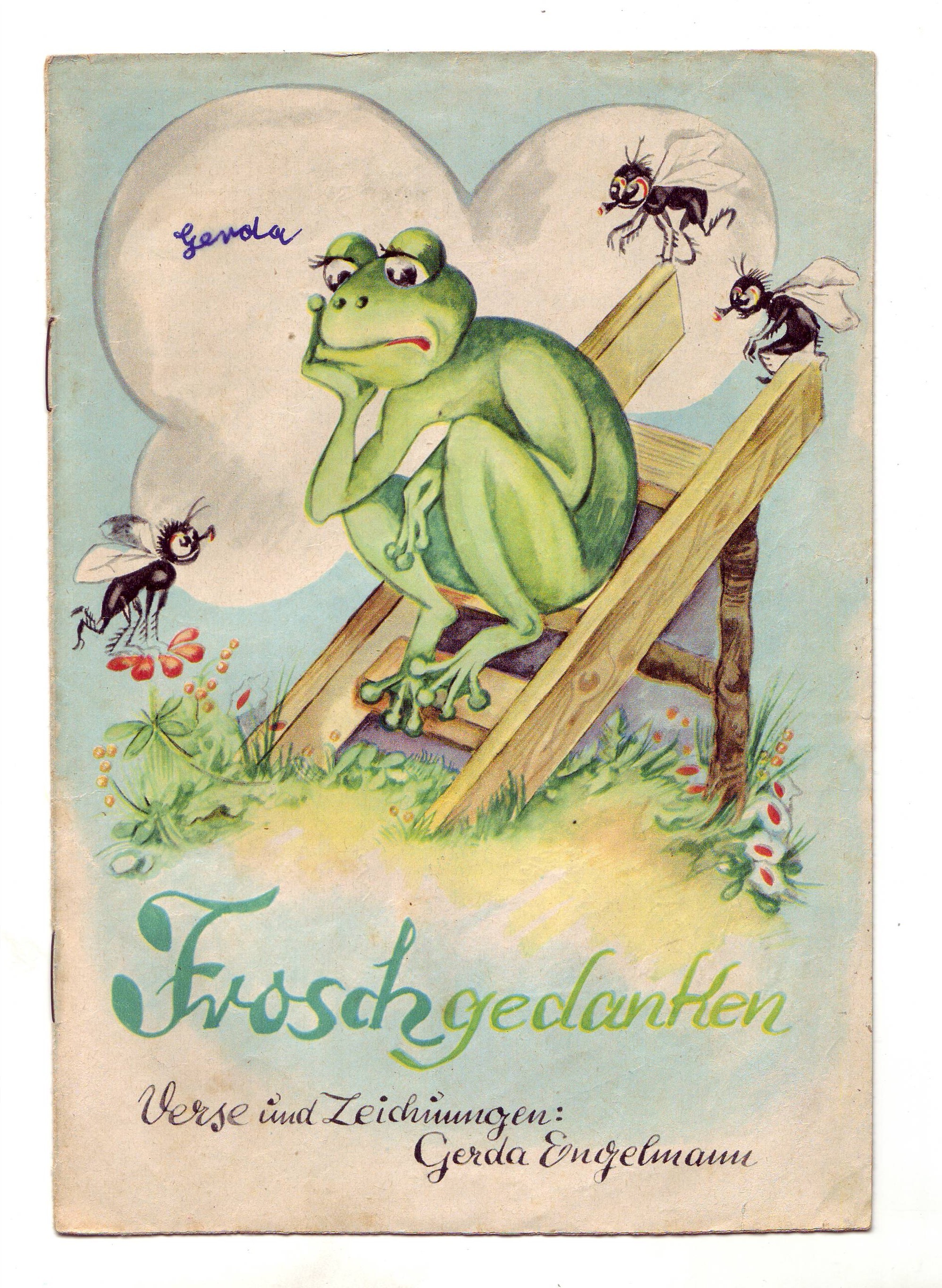 Märchenheft "Froschgedanken" (Stadtmuseum Lippstadt CC BY-NC-SA)