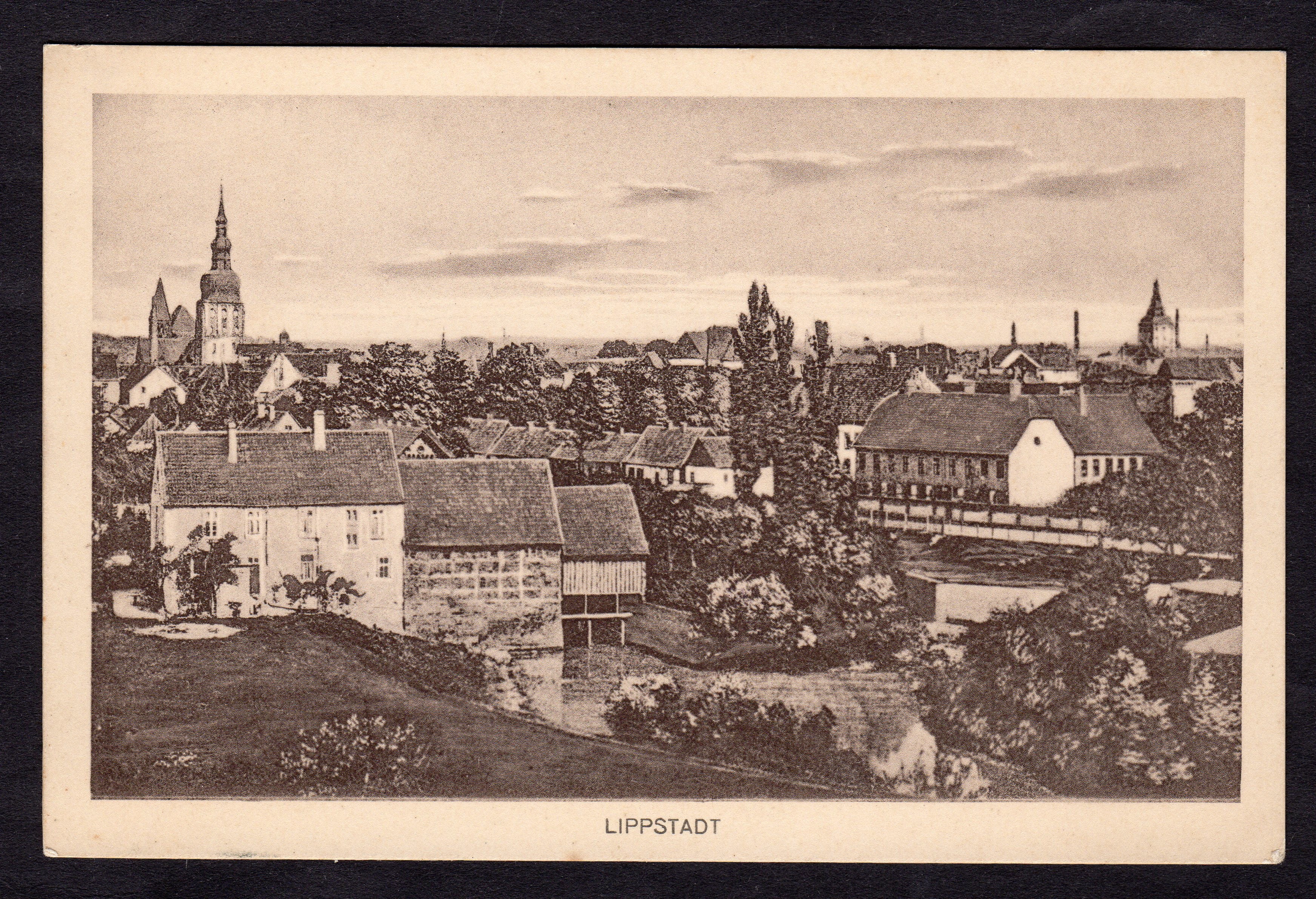 Postkarte Ansicht Lippstadt (Stadtmuseum Lippstadt CC BY-NC-SA)